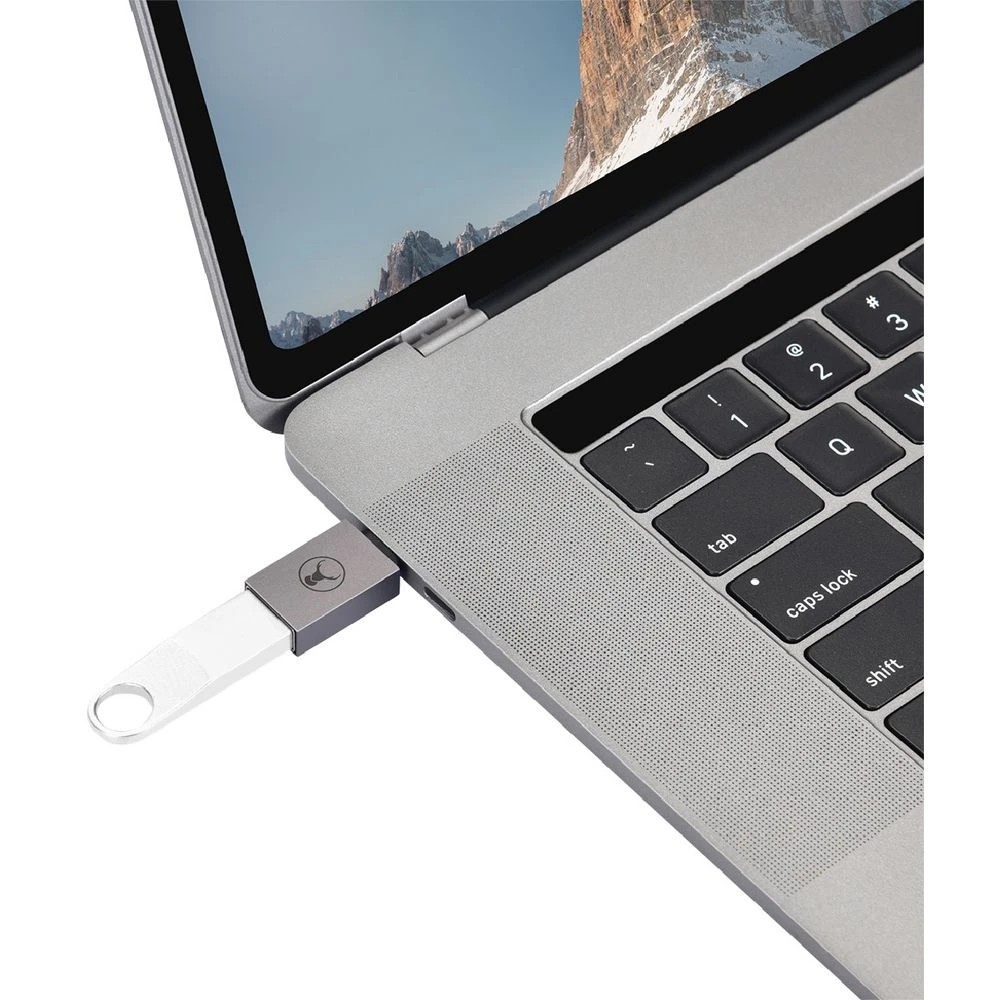 4 Bonelk USB-C to USB-A Adapter Grey, 4 of 5