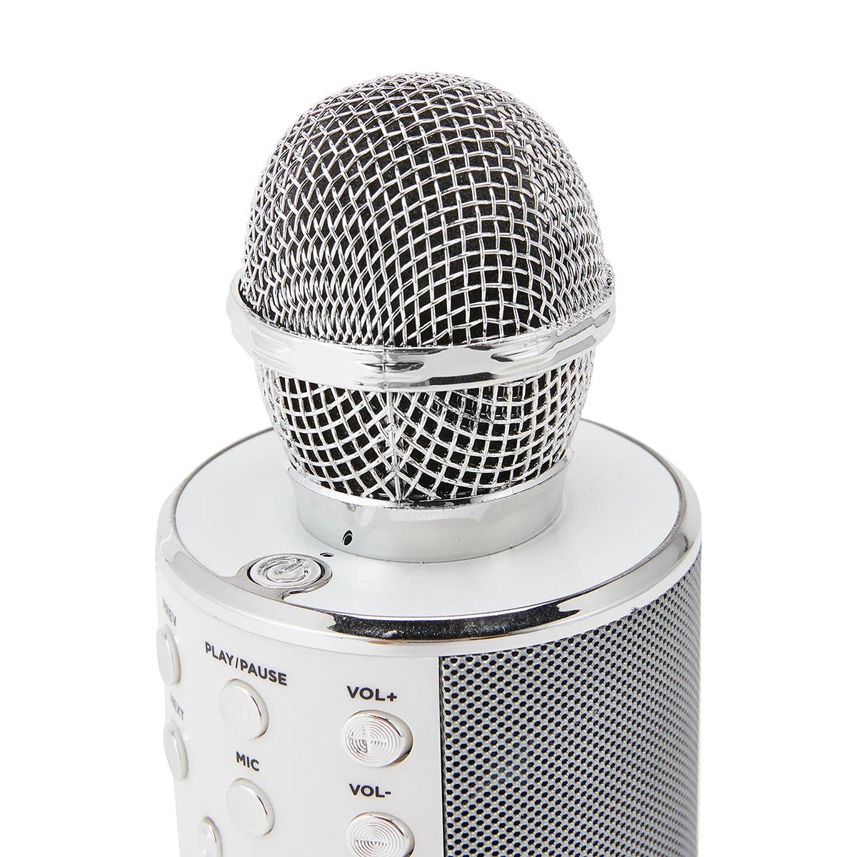 5 Bluetooth Karaoke Microphone with Speaker - Silver, 5 of 9