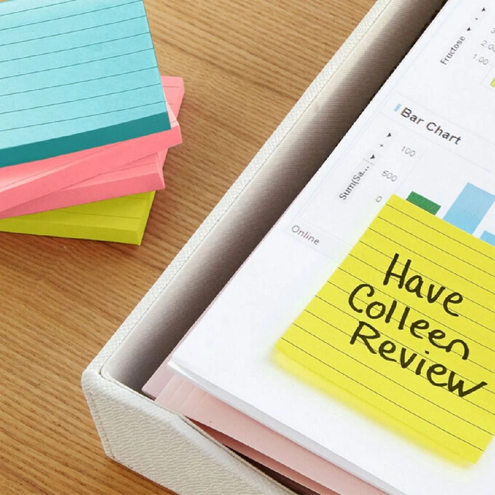 5 Post-it Lined Notes 76 x 76mm Poptimistic 3 Pack, 5 of 6