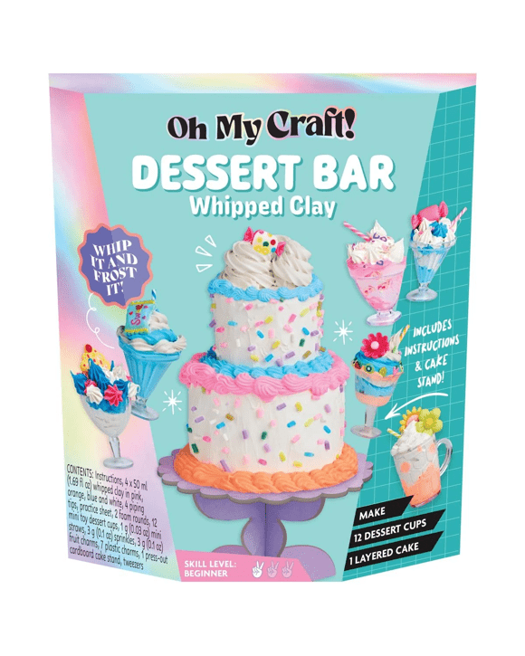 Oh My Craft! Mini Desserts Whipped Clay Kit
