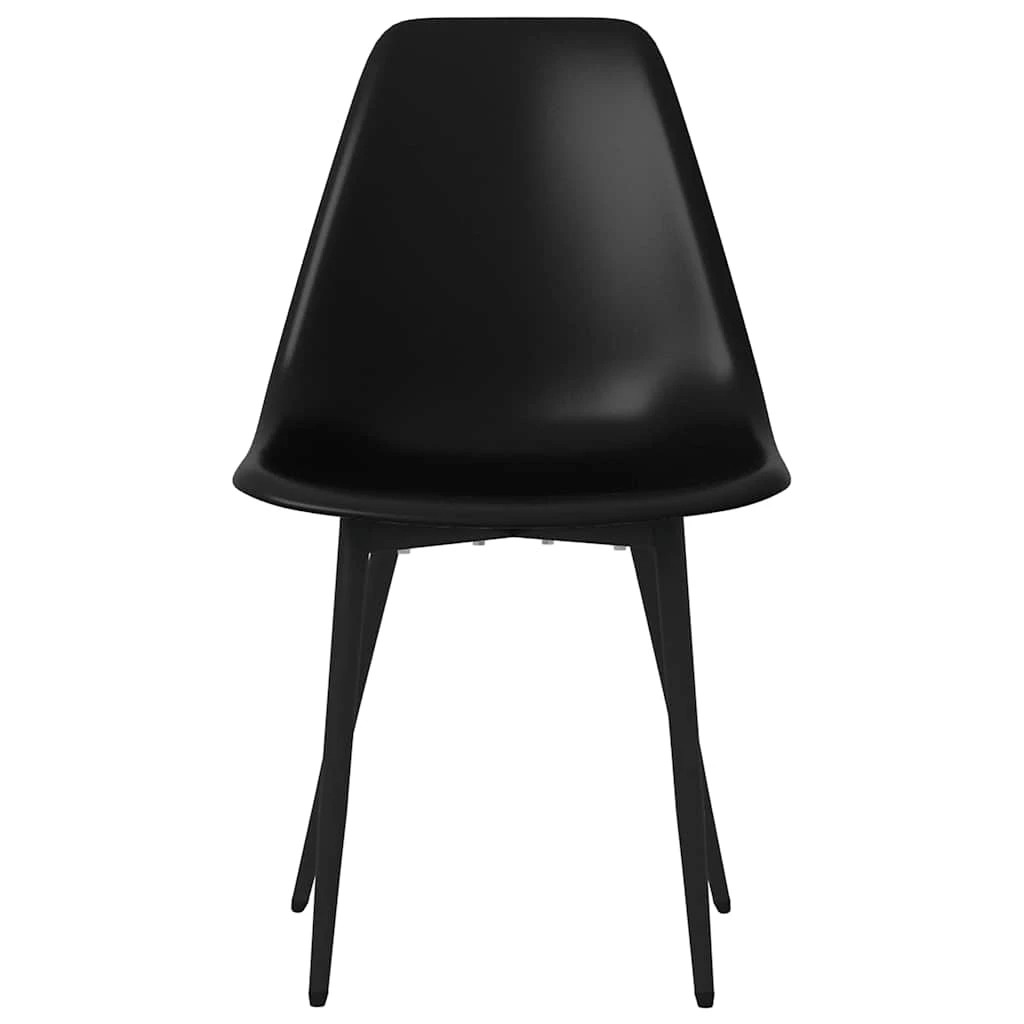 6 vidaXL dining chair Ergonomic - Black, 6 of 7