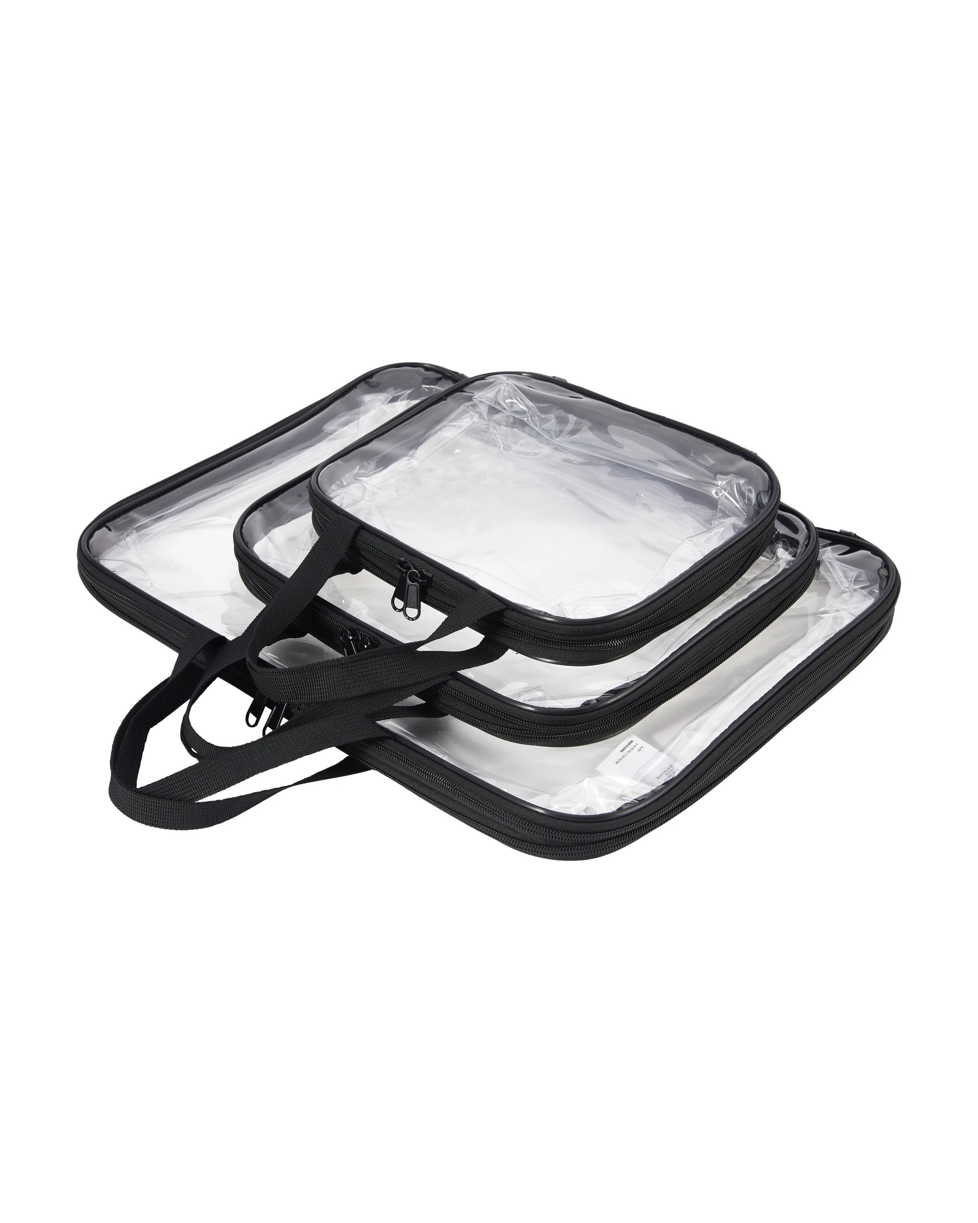 3 3 Pack Clear Compression Packing Cubes, 3 of 8