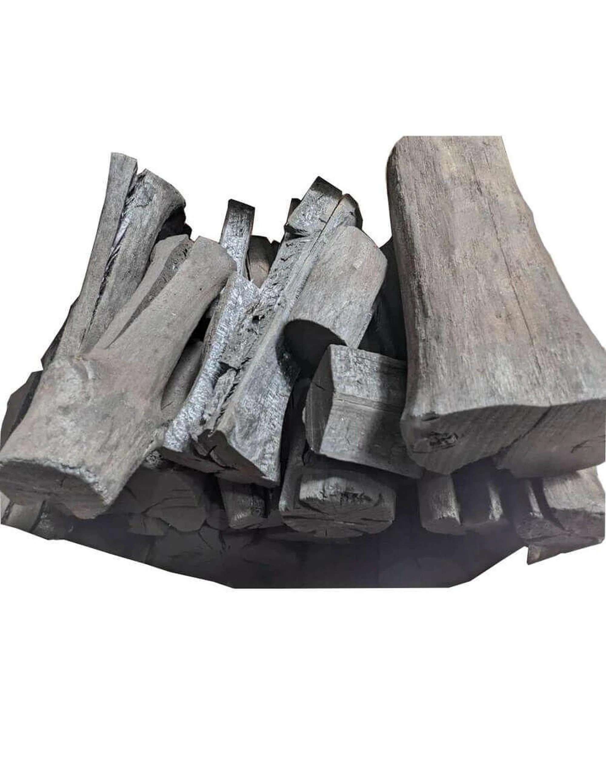6 Flaming Coals Lump Charcoal Large Logs 18kgs, 6 of 7