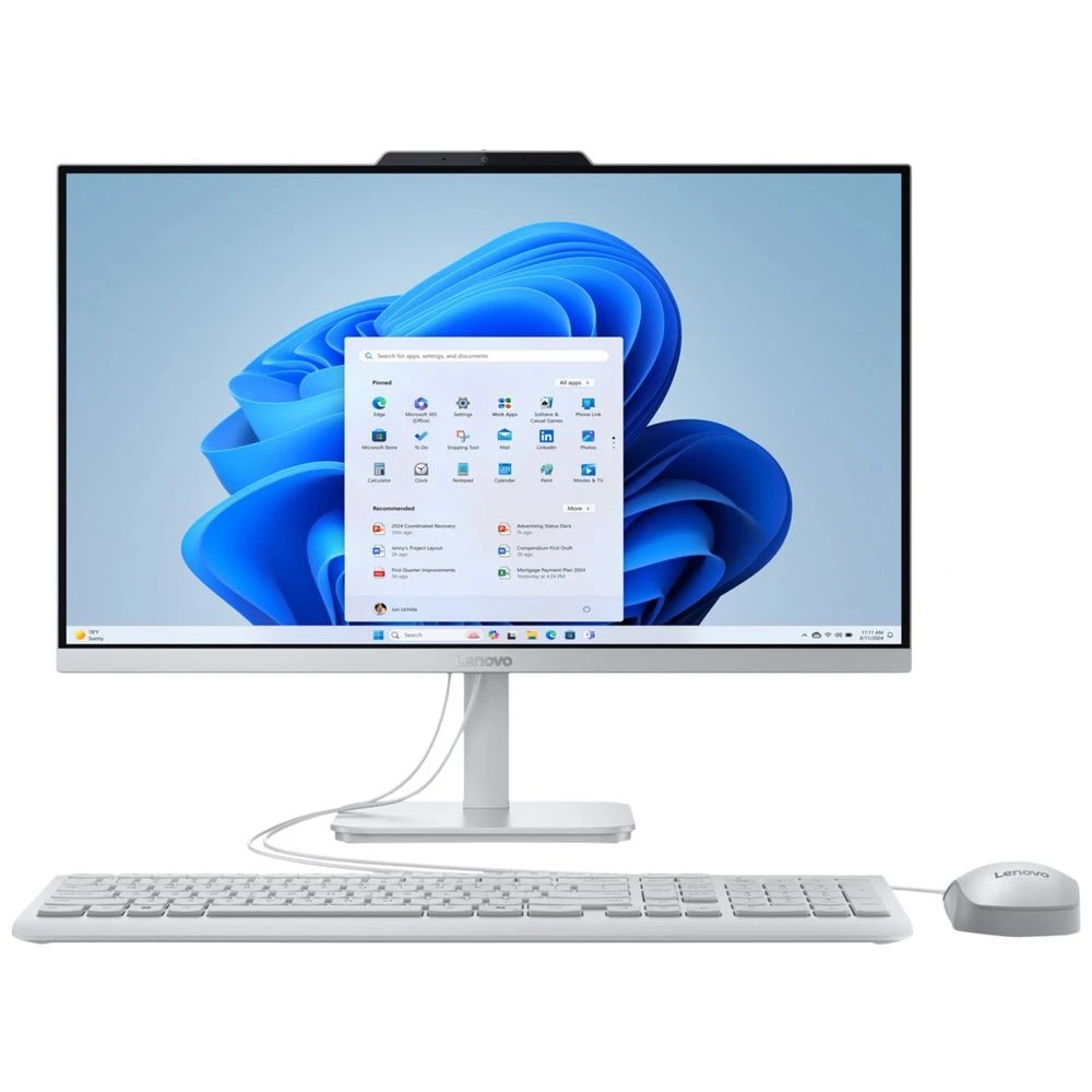 1 Lenovo 23.8" A100 Core i3 8/128GB All-in-One, 1 of 6