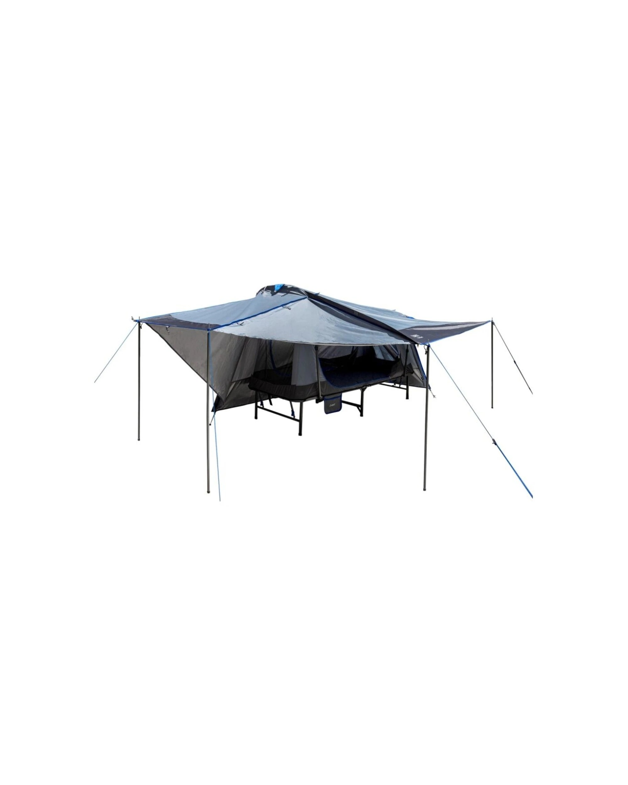 4 Quest Outdoors The Beast Stretcher Tent Single Person Blackout Fly - Multi, 4 of 8