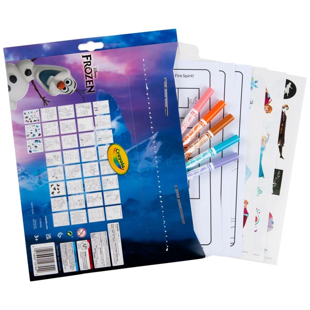 6 Frozen Colour & Sticker Activity Set 32 Pages, 6 of 7