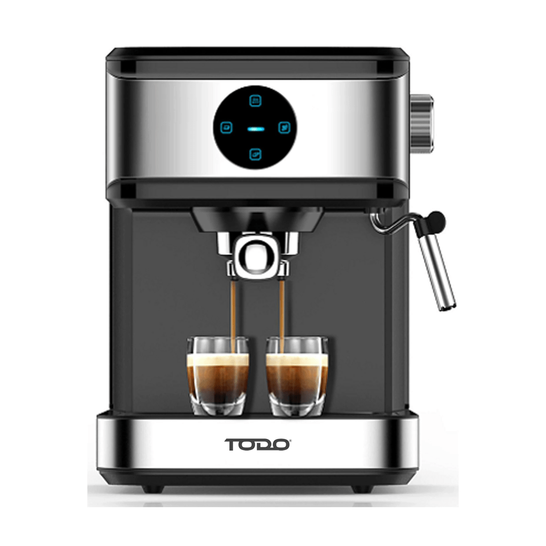 3 TODO Espresso Coffee Machine Maker Automatic Touch Control 20 Bar Pump 1.5L, 3 of 6