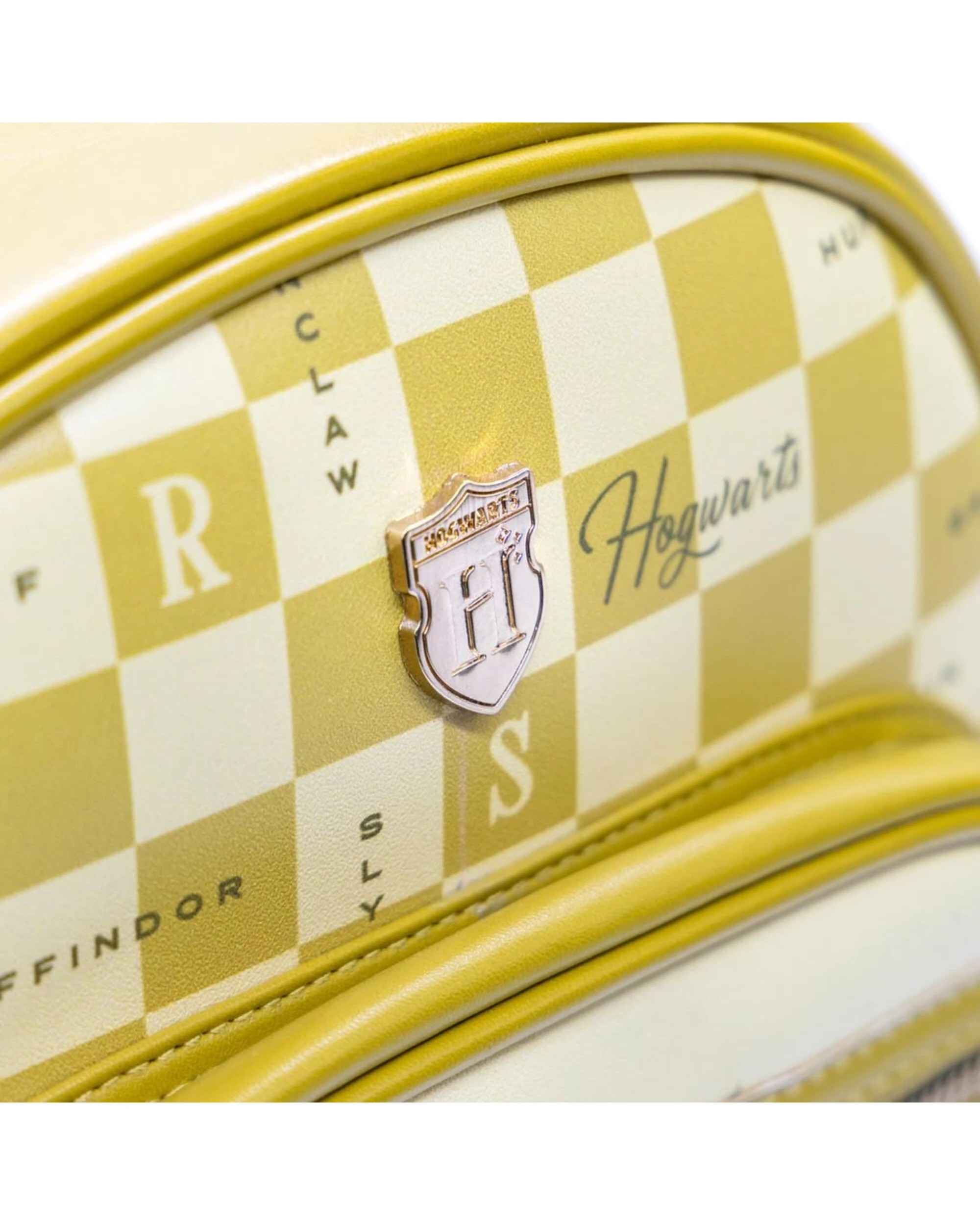 5 Harry Potter - Checkered Hufflepuff Mini Backpack, 5 of 5