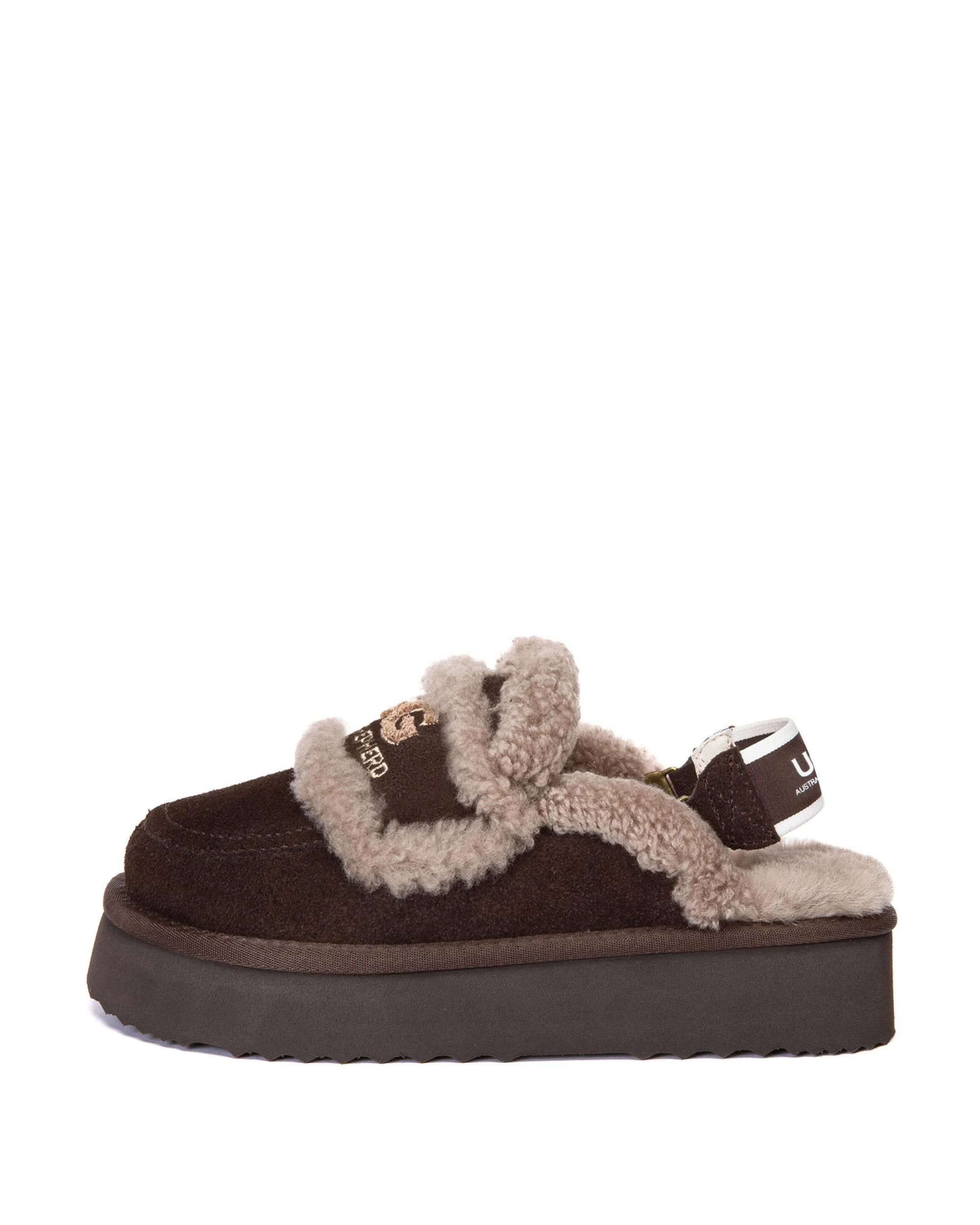 4 Australian Shepherd UGG Womens Rilee Platform CHOCOLATE, 4 of 5