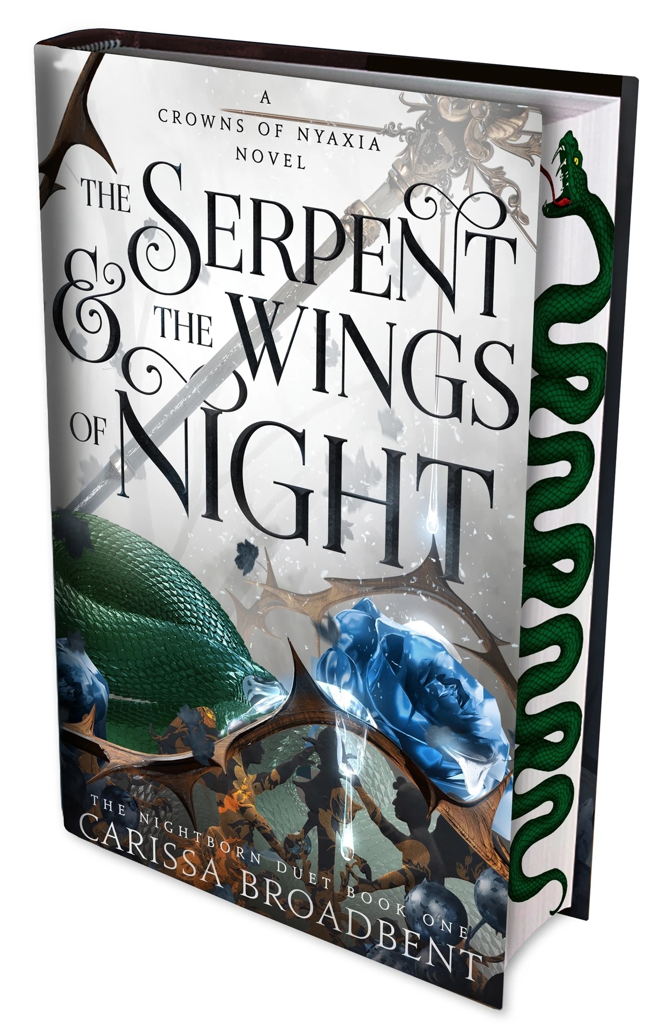 1 The Serpent & the Wings of Night: A Crowns Of Nyaxia Novel by Carissa Broadbent - Book 1