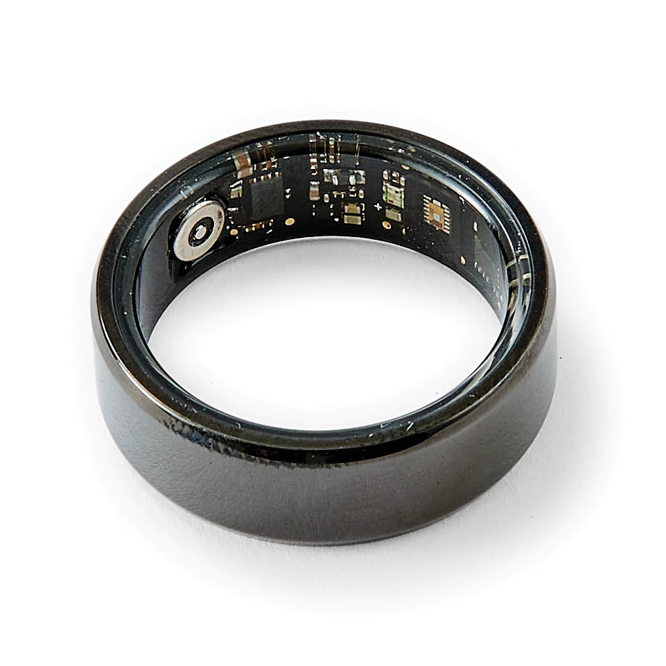 2 Smart Ring - Medium, Black, 2 of 8