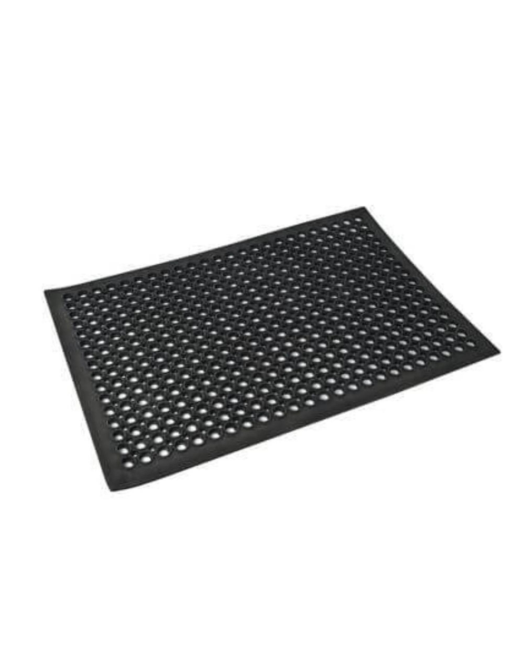 1 Commercial Anti Fatigue Rubber Safety Floor Mat 600x900mm Black, 1 of 1