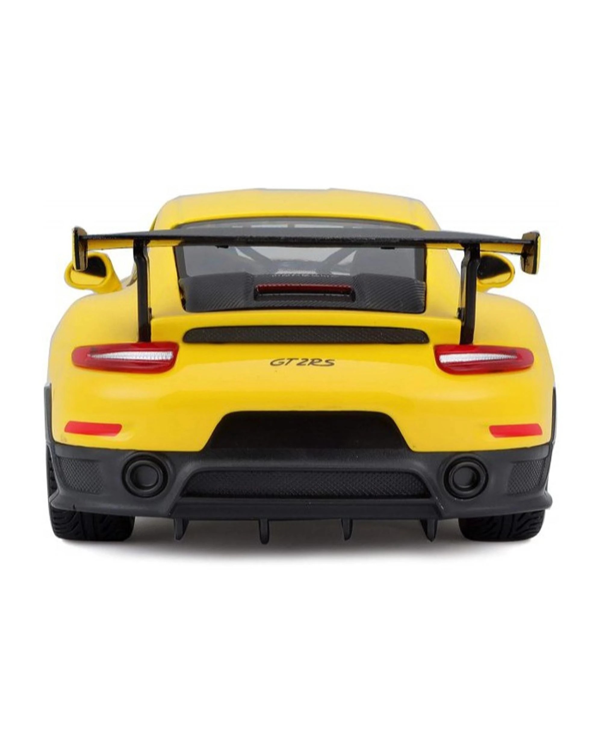 4 Maisto Special Edition 2018 Porsche 911 GT2 RS 1:24 Scale Model Car - Yellow, 4 of 8
