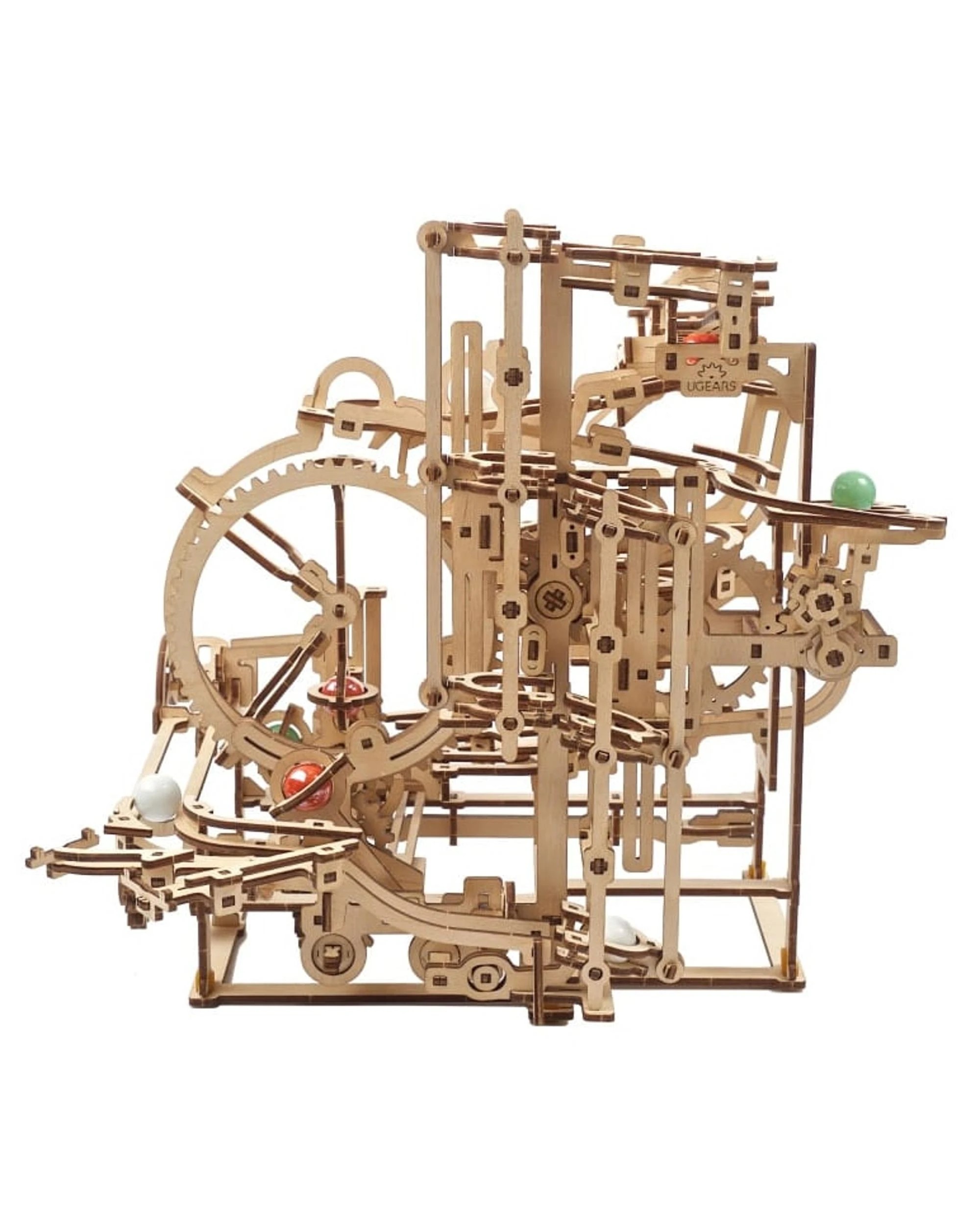 1 UGears Marble Run Stepped Hoist Model Kit, 1 of 5