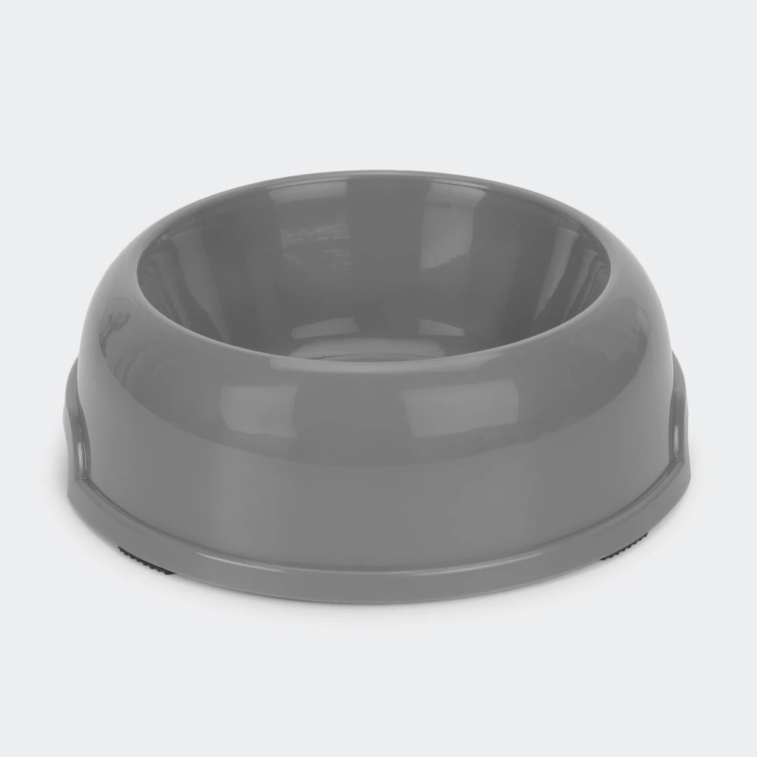 1 Cat Bowl Plastic - Grey, 1 of 6