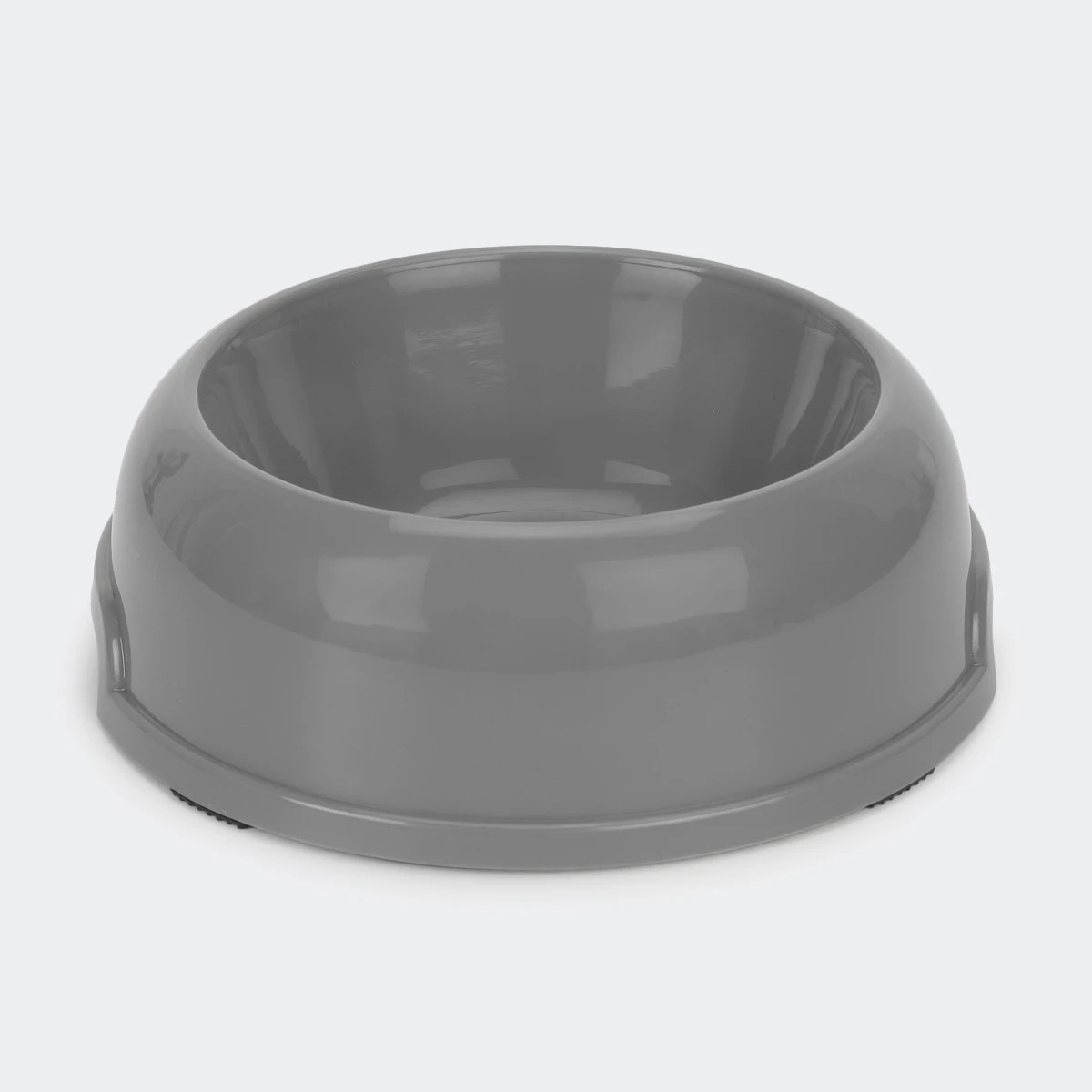 1 Cat Bowl Plastic - Grey, 1 of 6