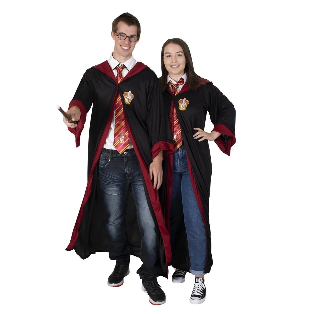 3 Harry Potter Gryffindor Costume - Adult, 3 of 5