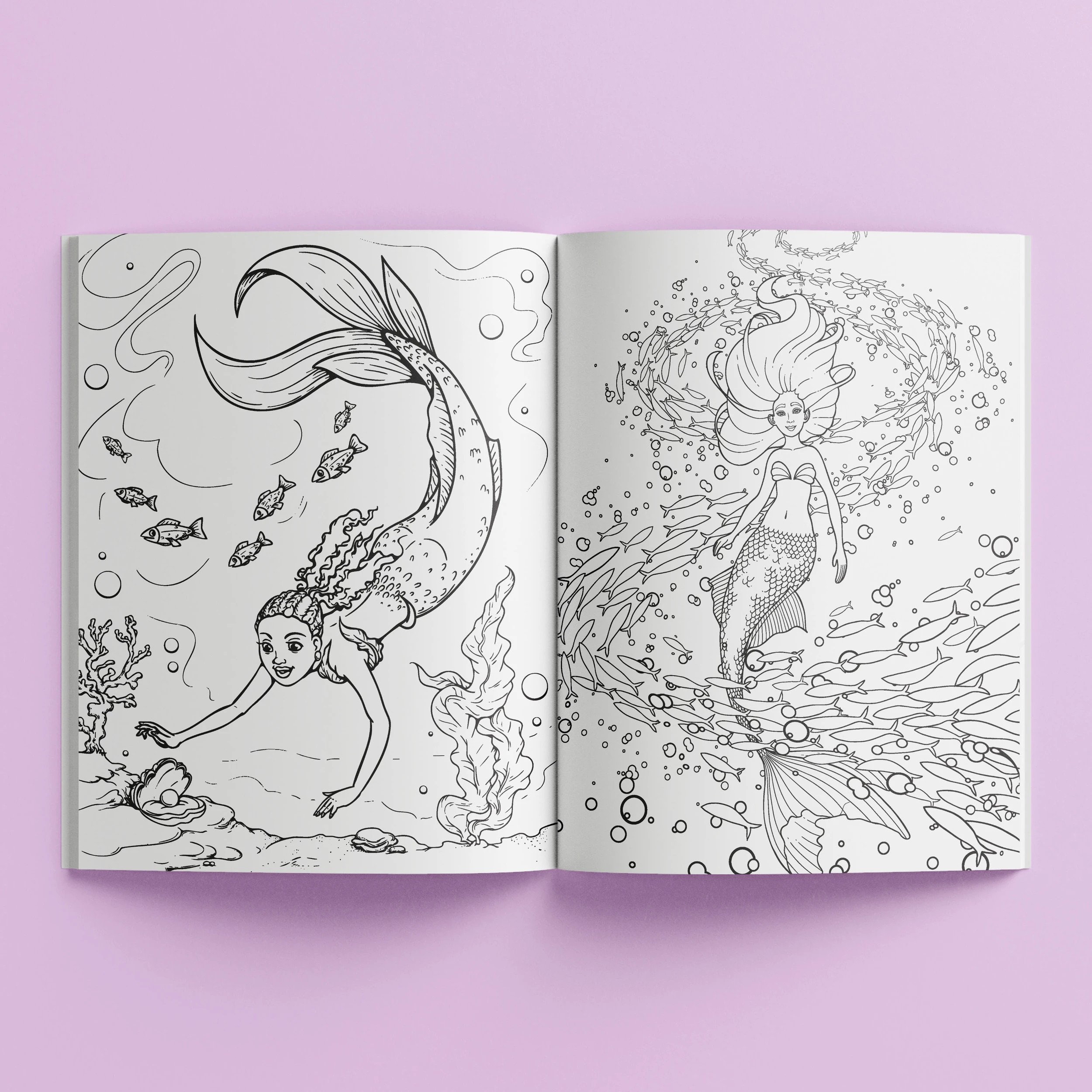 5 Kaleidoscope Colouring: Mermaid Tales - Book, 5 of 6