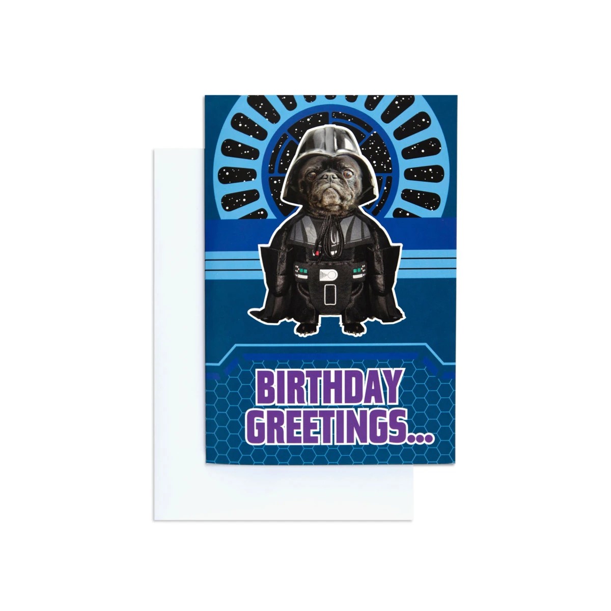 1 Hallmark Interactive Birthday Card - Disney Star Wars Bark Side, 1 of 4