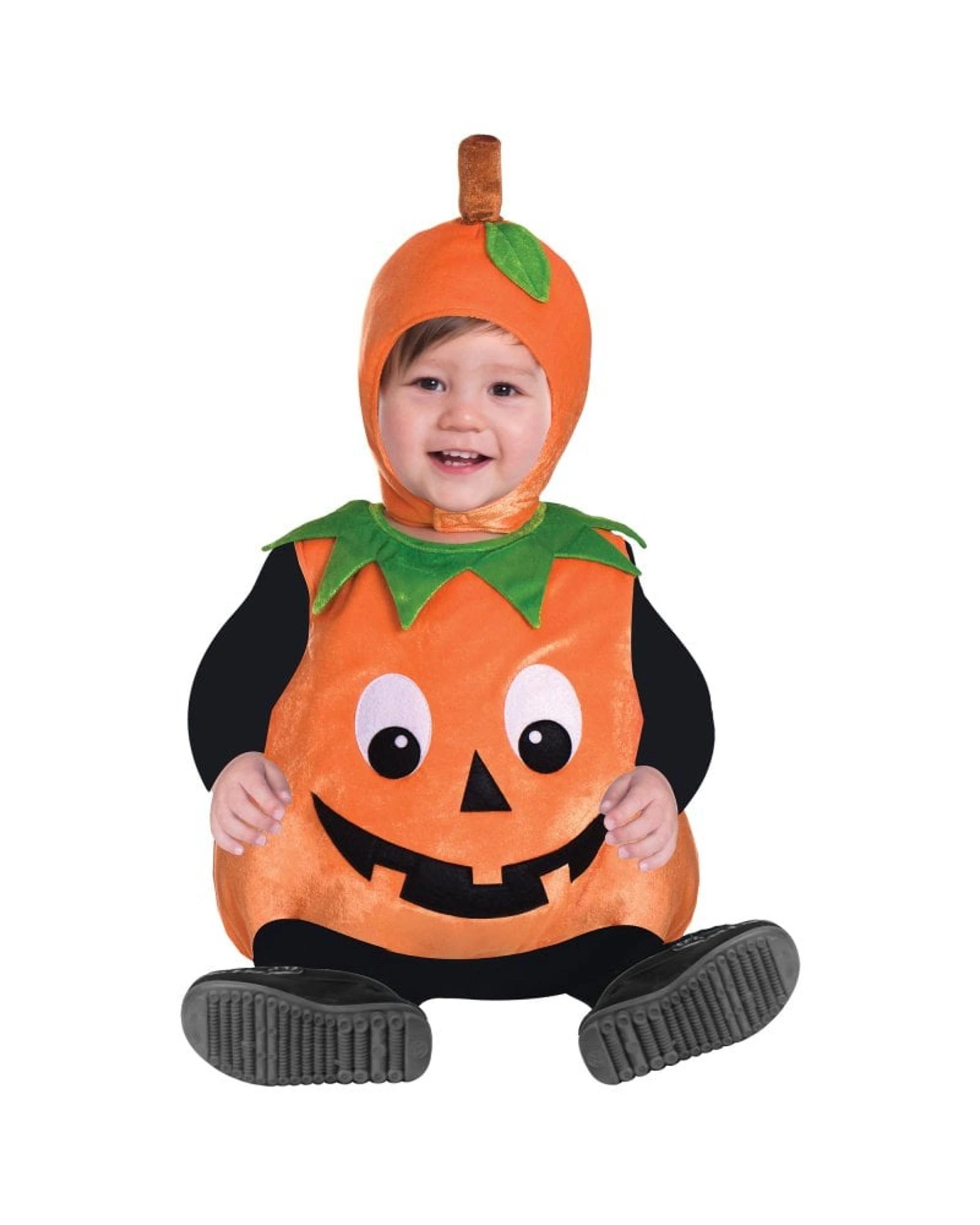 1 Pumpkin Cutie Pie Toddler Child Costume Size 3-12 Months, 1 of 1