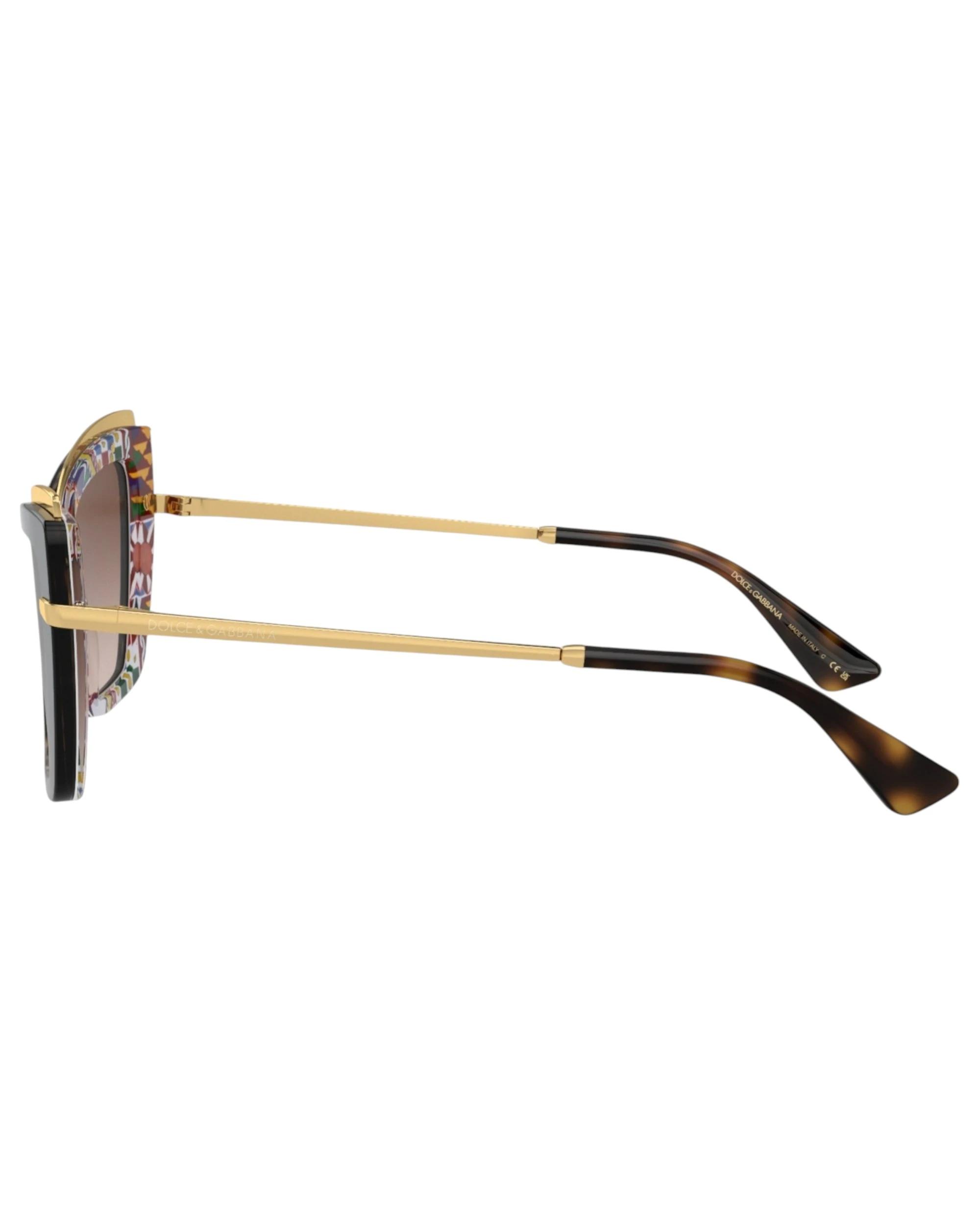 5 Dolce & Gabbana Womens Sunglasses DG4472 Sunnies HAVANA ON WHITE BARROW, 5 of 5