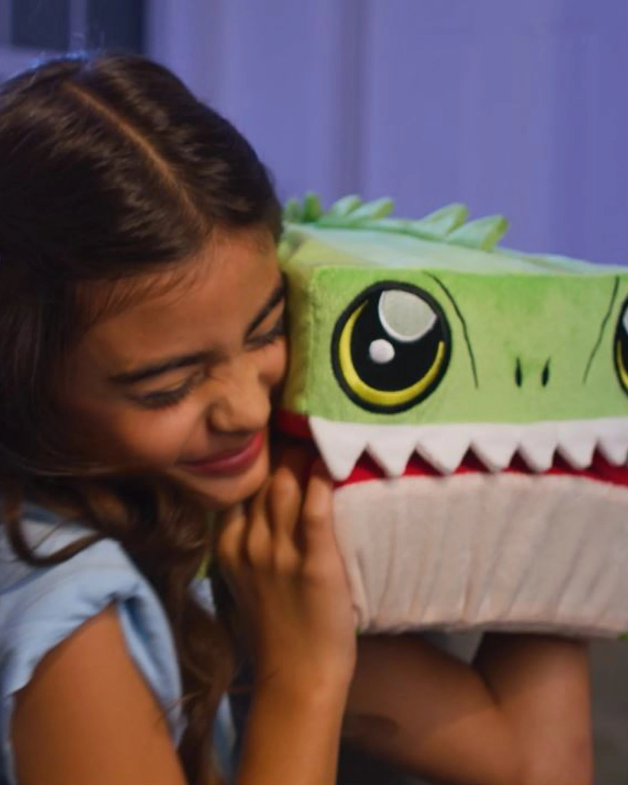 5 Global Shop Direct Pillow Cube Kids Dinosaur Huggable Play Pal and Comfy Pillow In One, 5 of 7