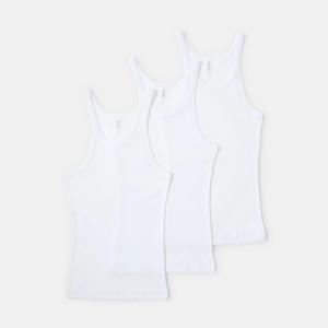 3 Pack Essential Cotton Rib Singlet