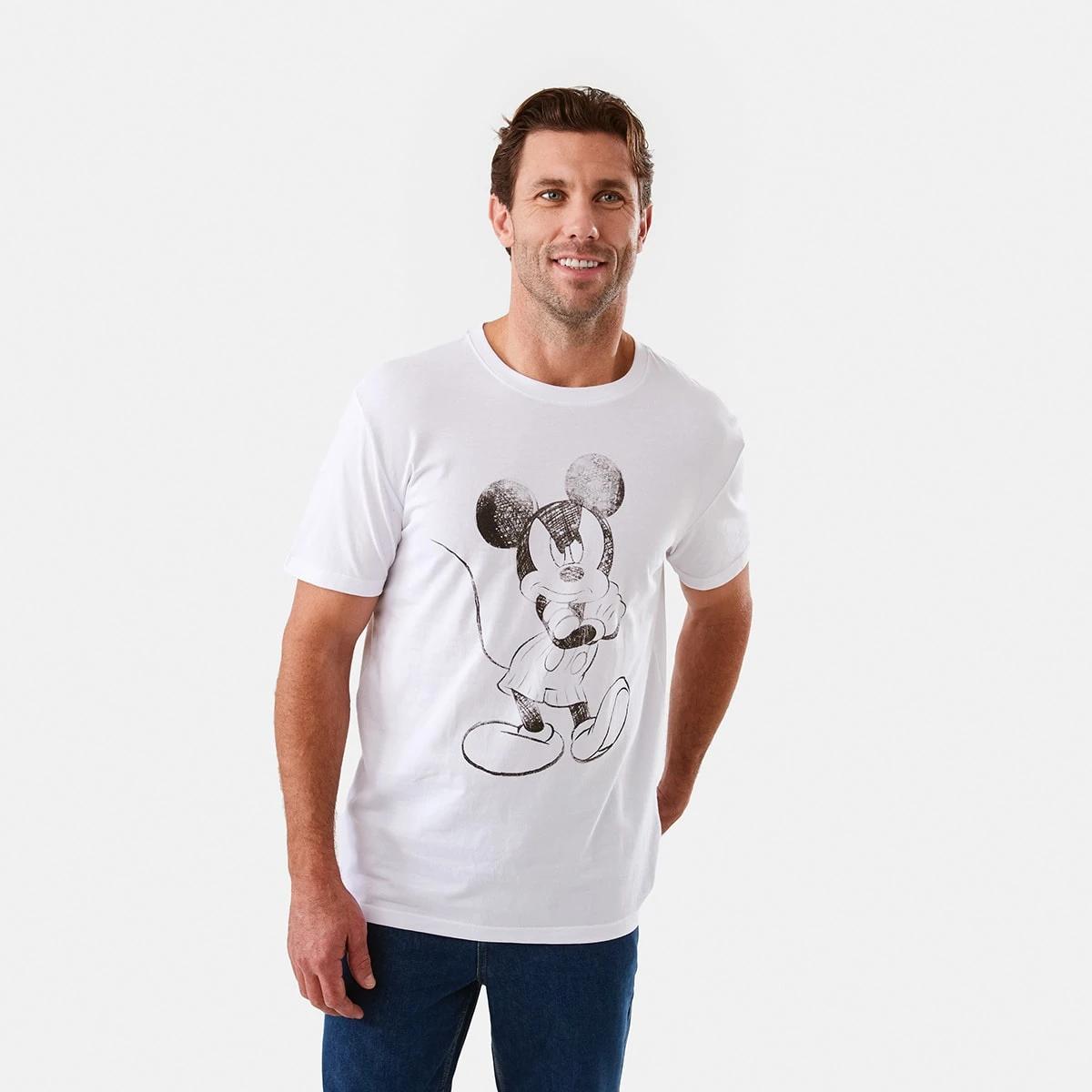 1 Mickey Mouse License T-shirt White, 1 of 6