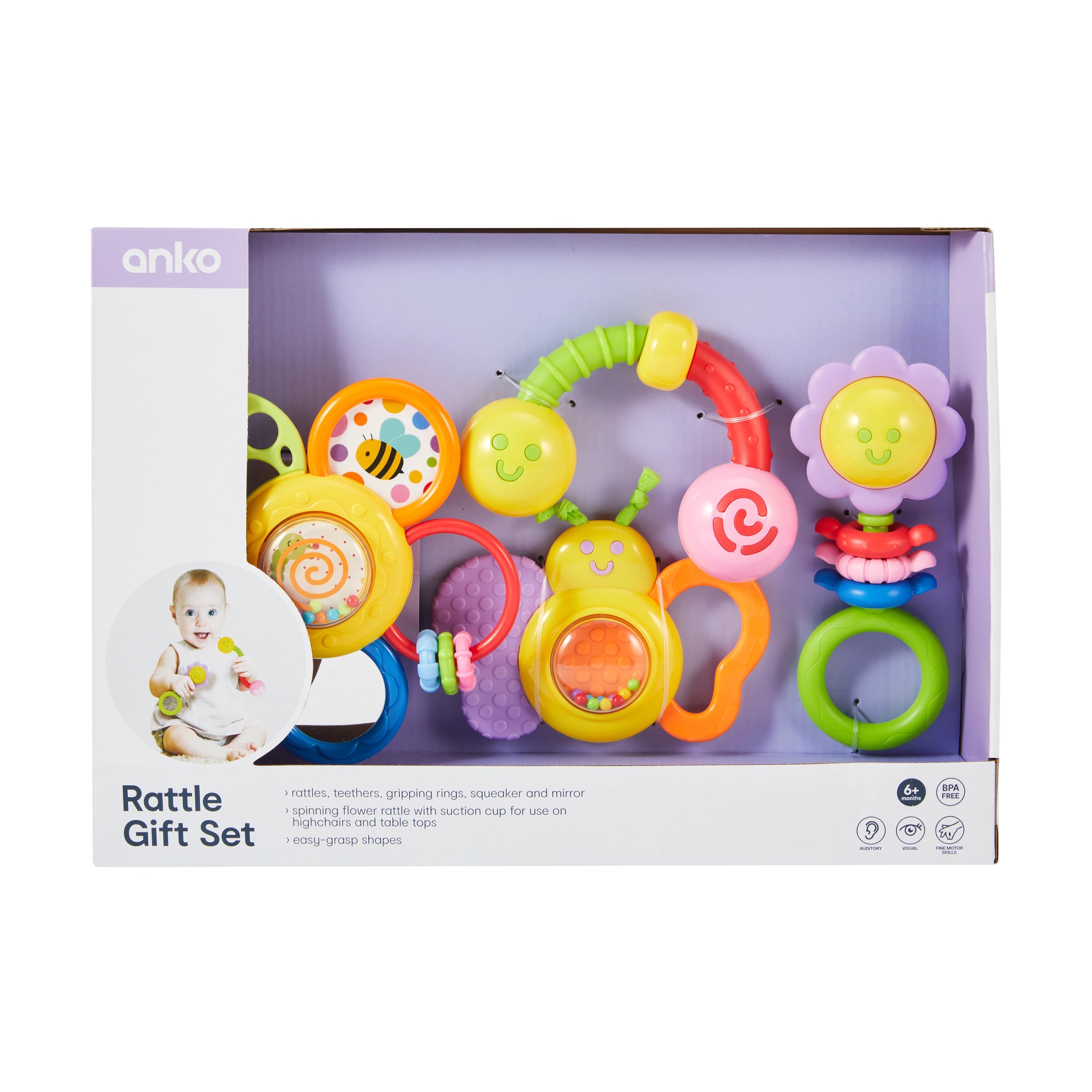 6 Rattle Gift Set, 6 of 7
