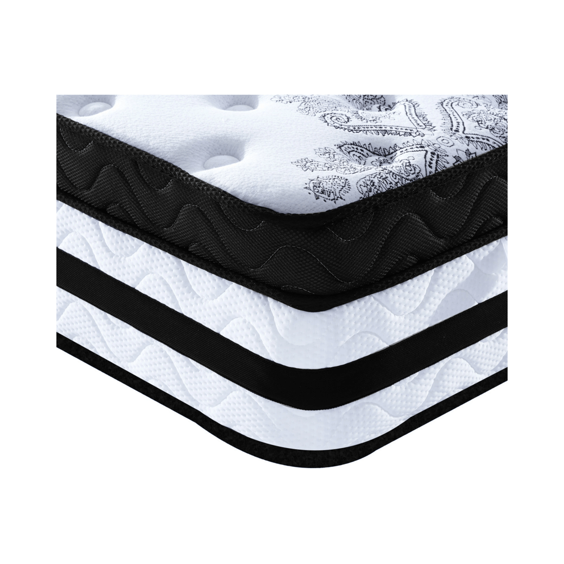 4 Laura Hill King Single Mattress With Euro Top - 34cm, 4 of 8