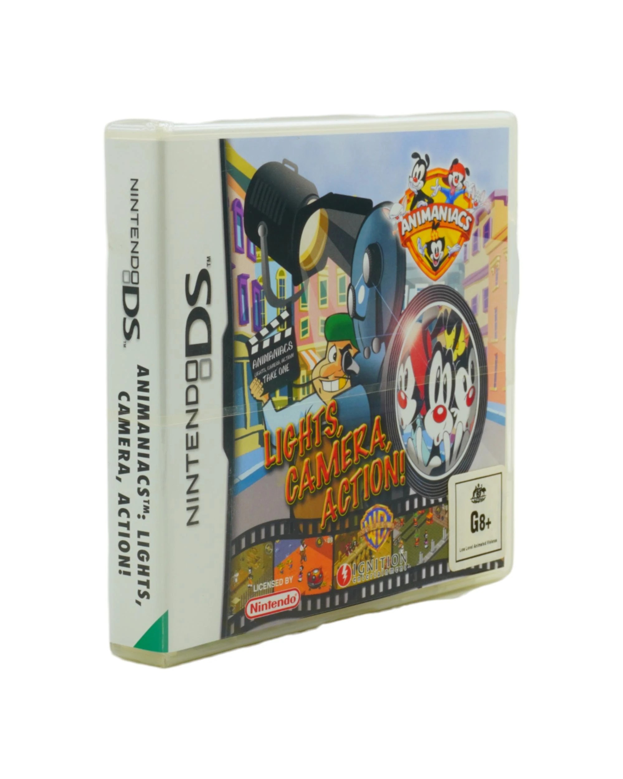 1 Animaniacs Lights Camera Action - DS, 1 of 7