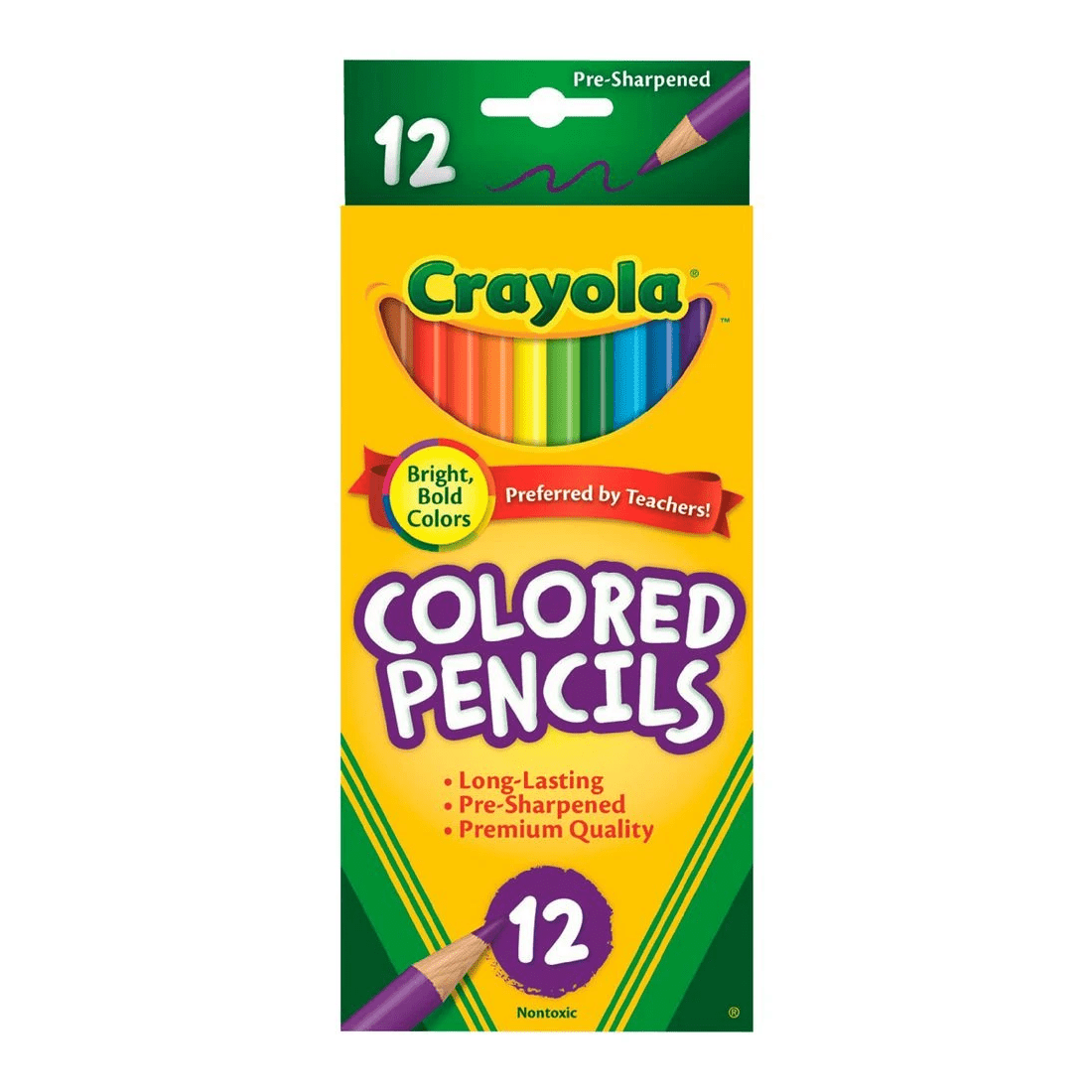 1 Crayola Coloured Pencils 12 Pack, 1 of 2