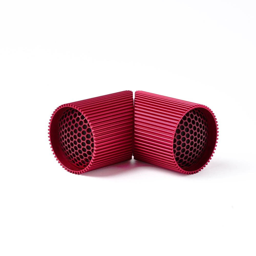 3 Lexon Ray Set Of Magnetic Bluetooth Speakers - Red, 3 of 6