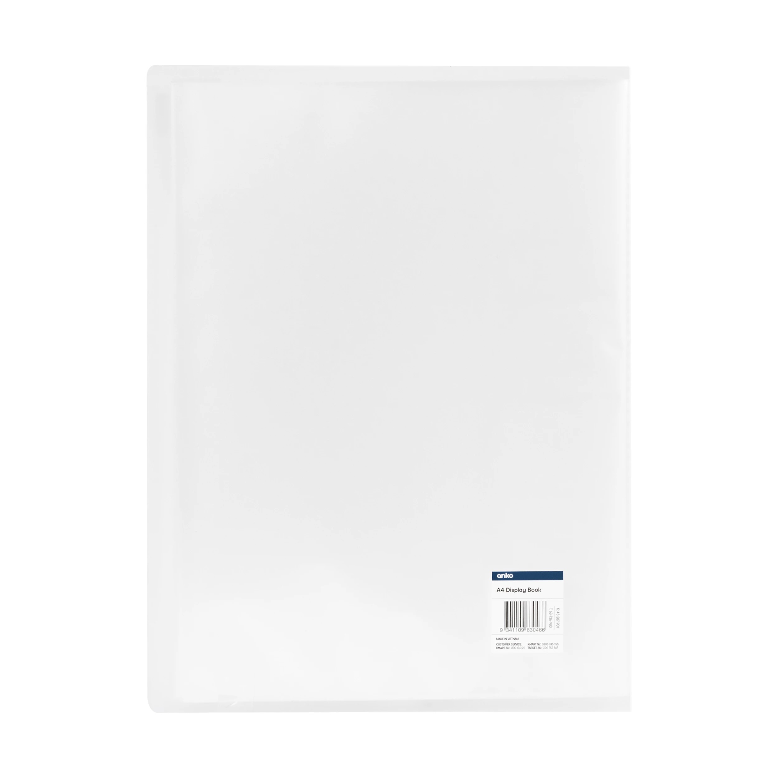 3 A4 Display Book - Clear, 3 of 7