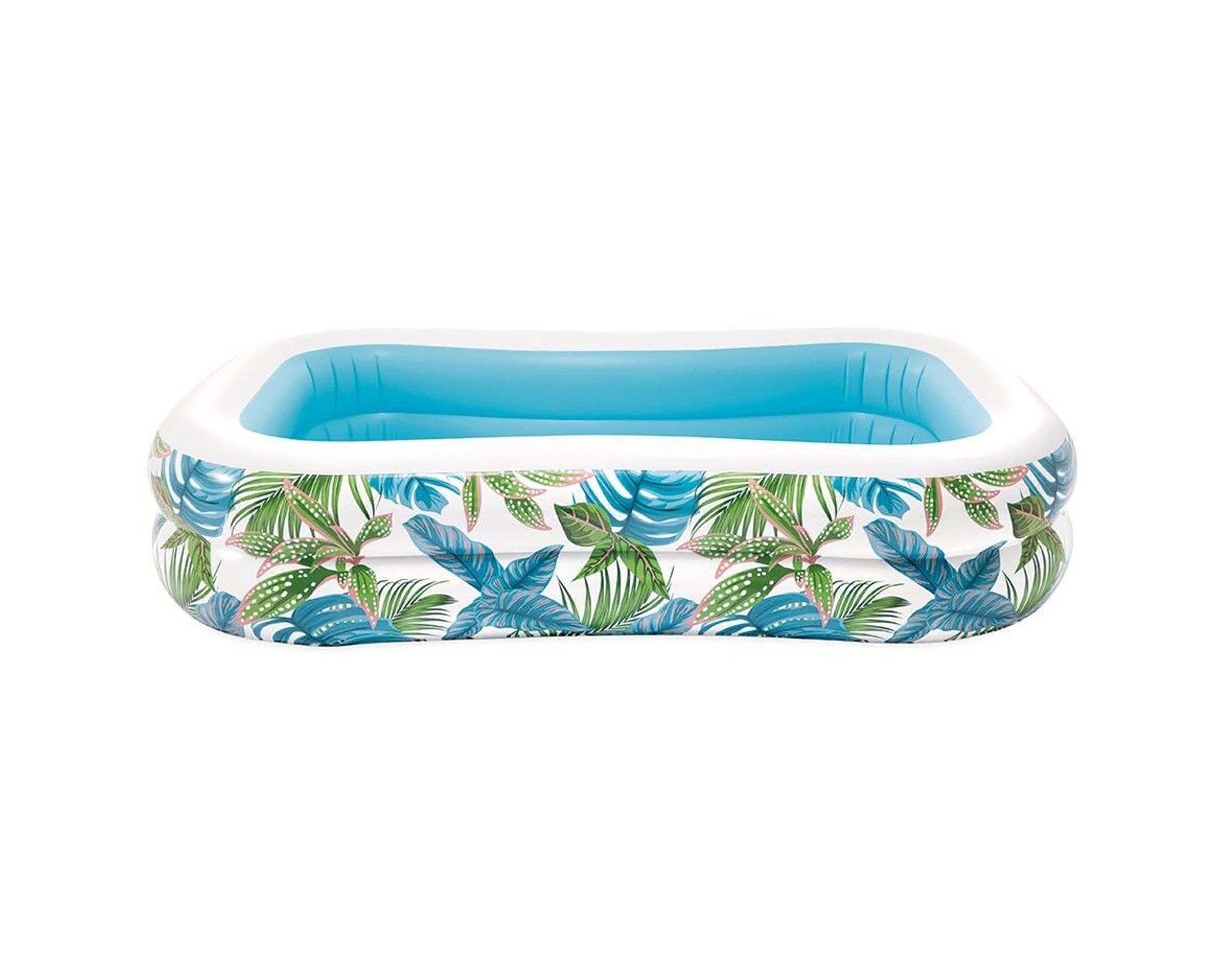 3 INTEX Tropical Swim Center Inflatable Family Pool 90In x 60In x 19In 600L - Multi, 3 of 8