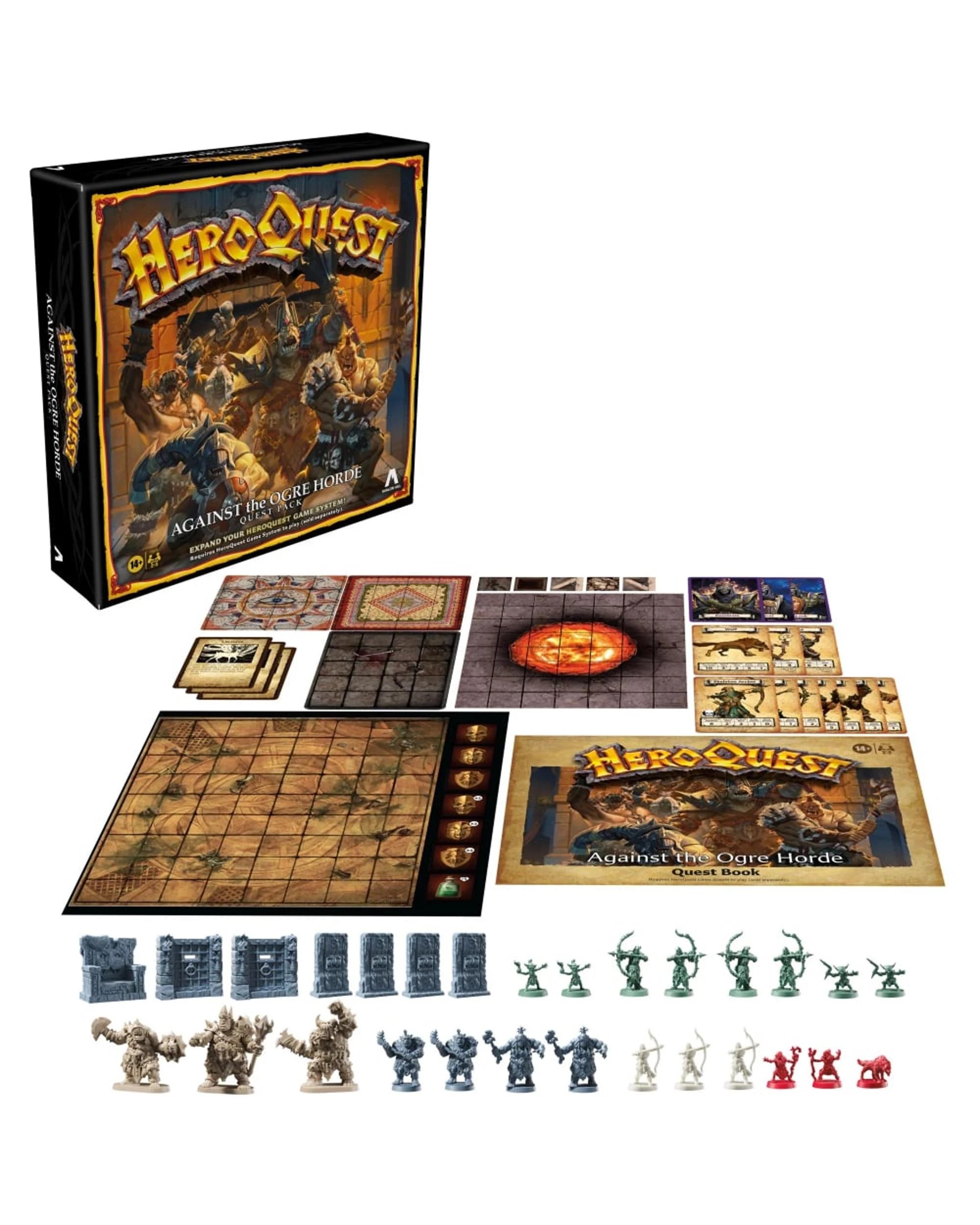 2 HeroQuest Against the Ogre Horde Quest Pack Expansion, 2 of 5