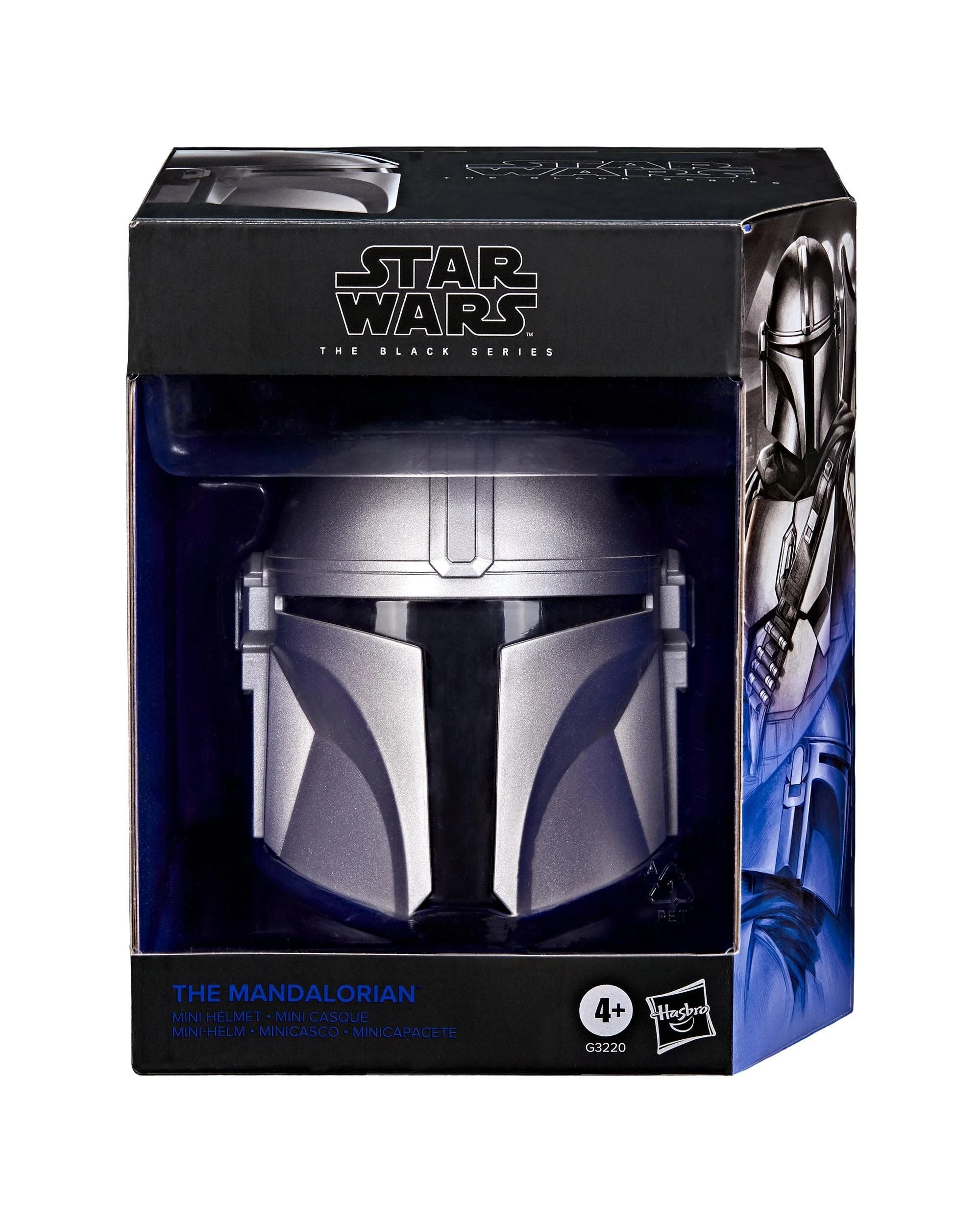 1 Star Wars: The Black Series The Mandalorian Mini Helmet, 1 of 7
