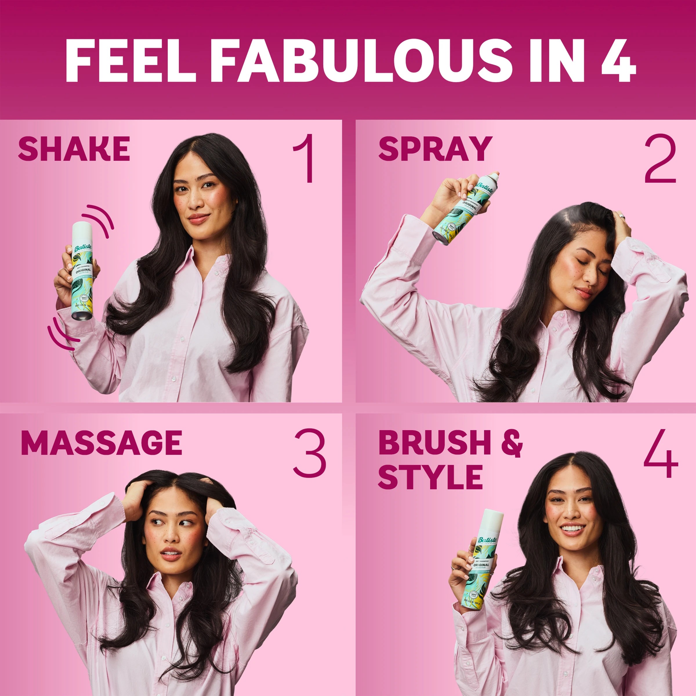 8 Batiste Blush Dry Shampoo 350ml - Flirty Floral, 8 of 10