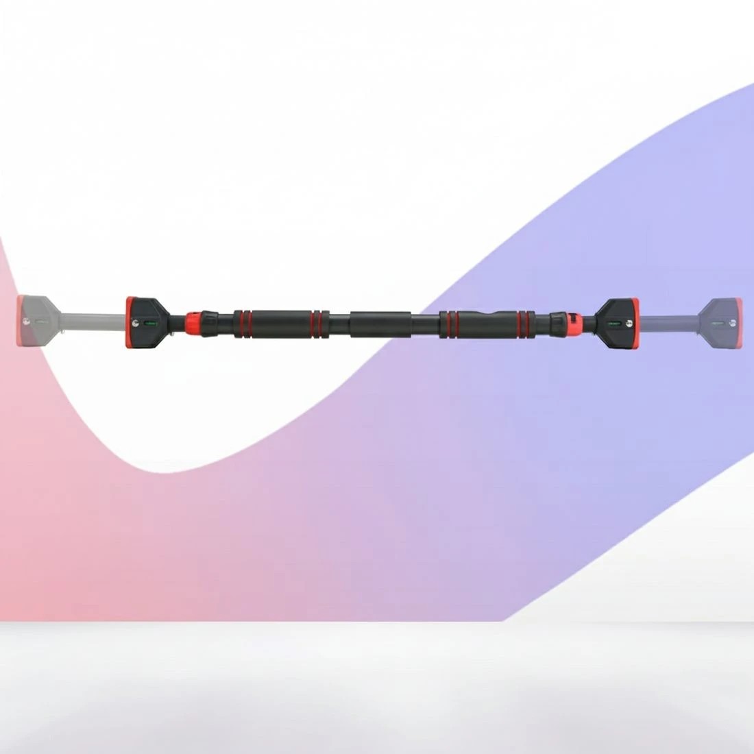 4 Everfit Pull Up Bar 70CM-95CM - Black, 4 of 7