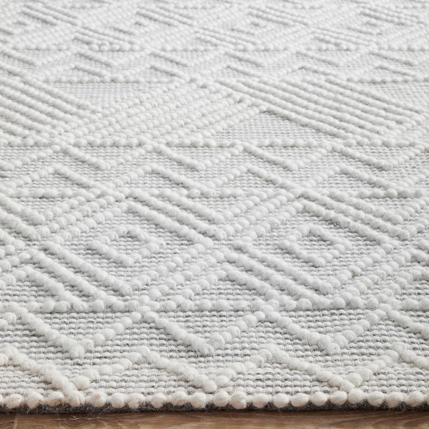 7 Common Ground Rugs Chateau 225x155cm - Medium Hand Loomed Floor Rug - Natural, 7 of 9