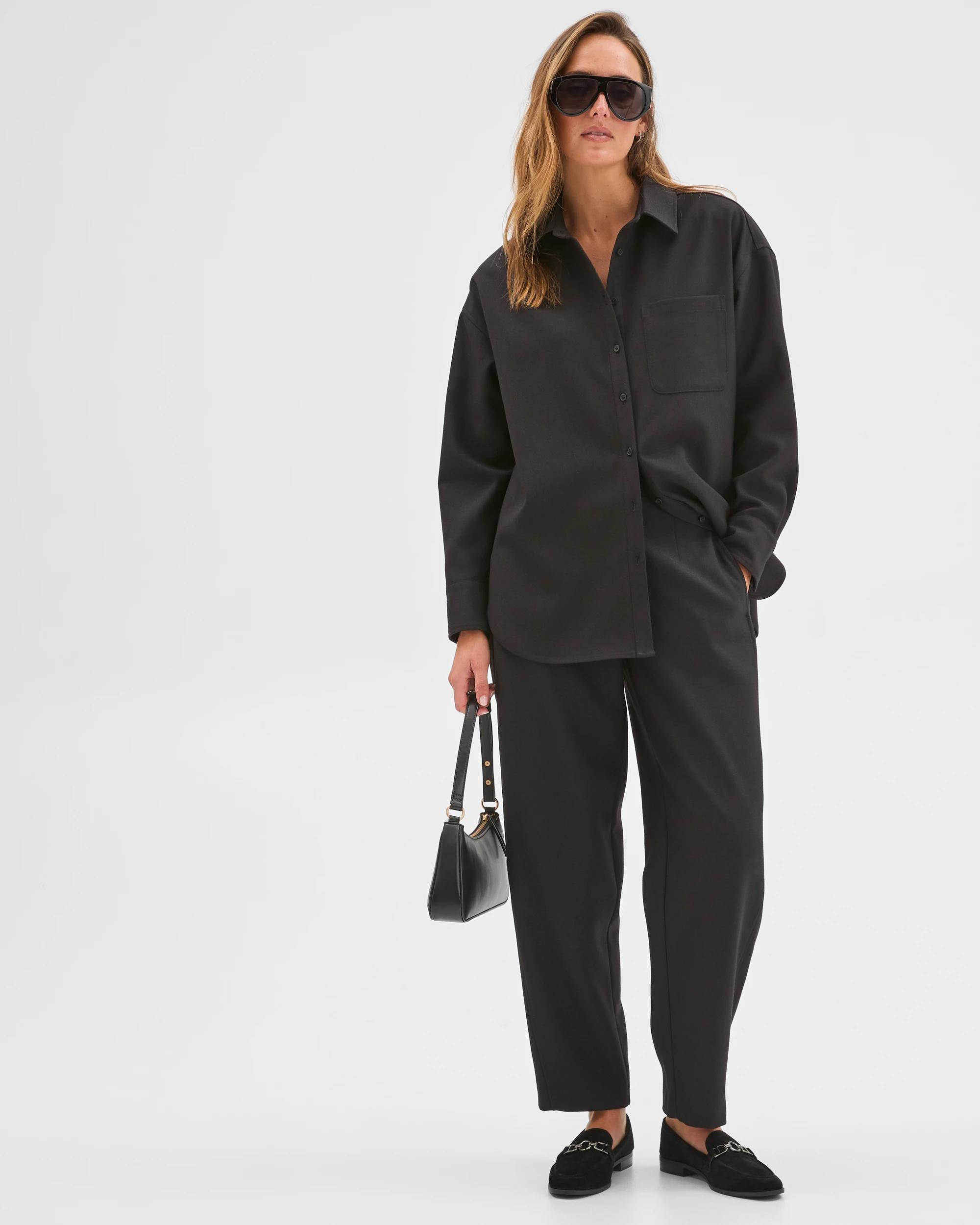 2 Preview Tailored Set Shirt BLACK, 2 of 6