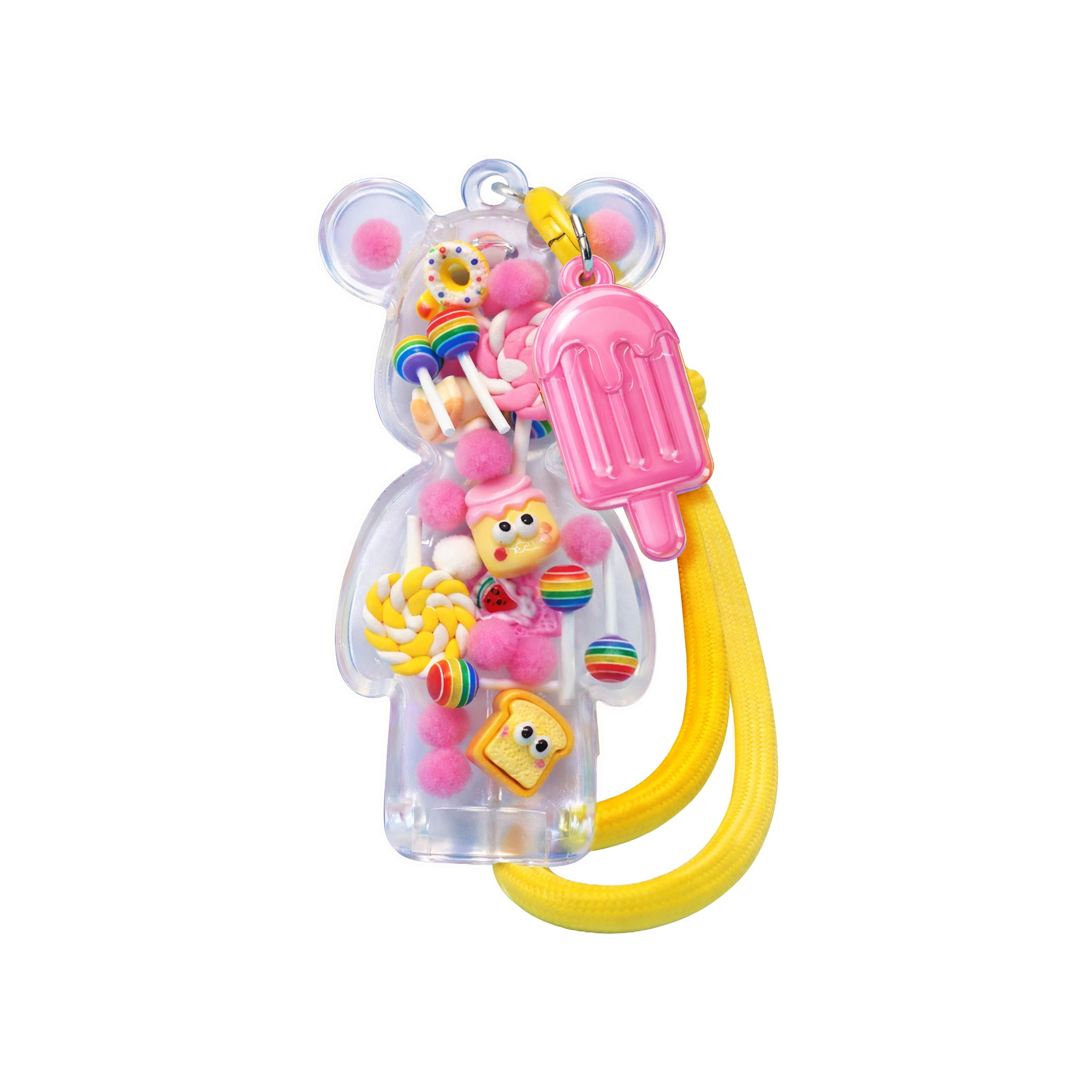 3 Pour Palz Fillz Bear Keyring - Assorted, 3 of 8