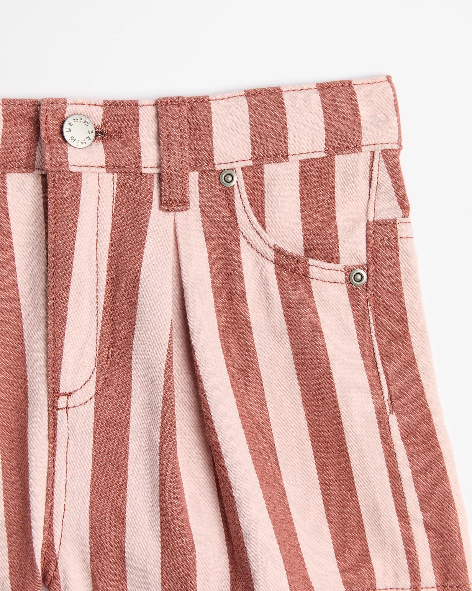 2 Target Stripe Denim Short PINK STRIPE, 2 of 5