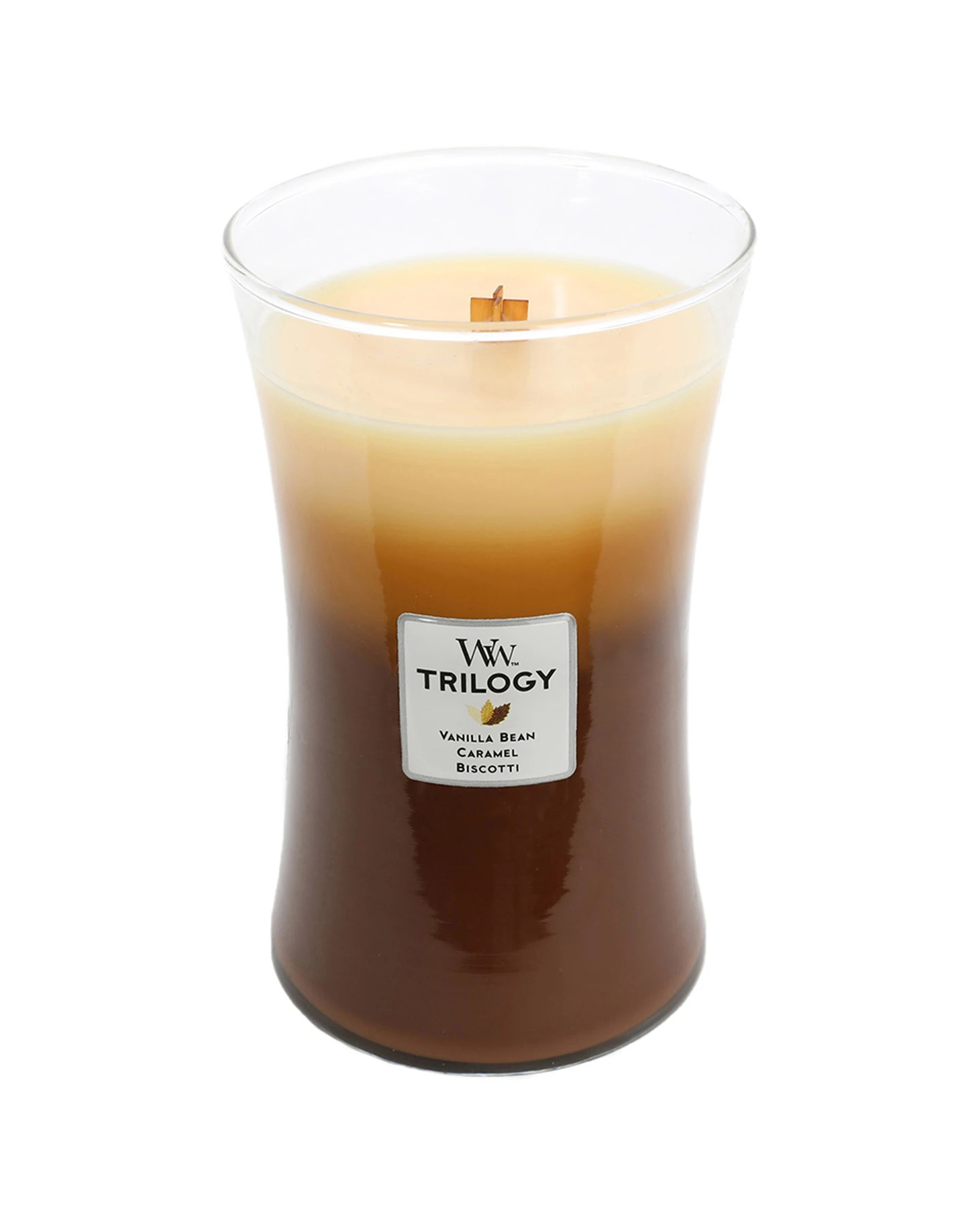 2 Woodwick Scented Soy Wax Candle Cafe Sweets Scented Home Fragrance Large - Brown, 2 of 4