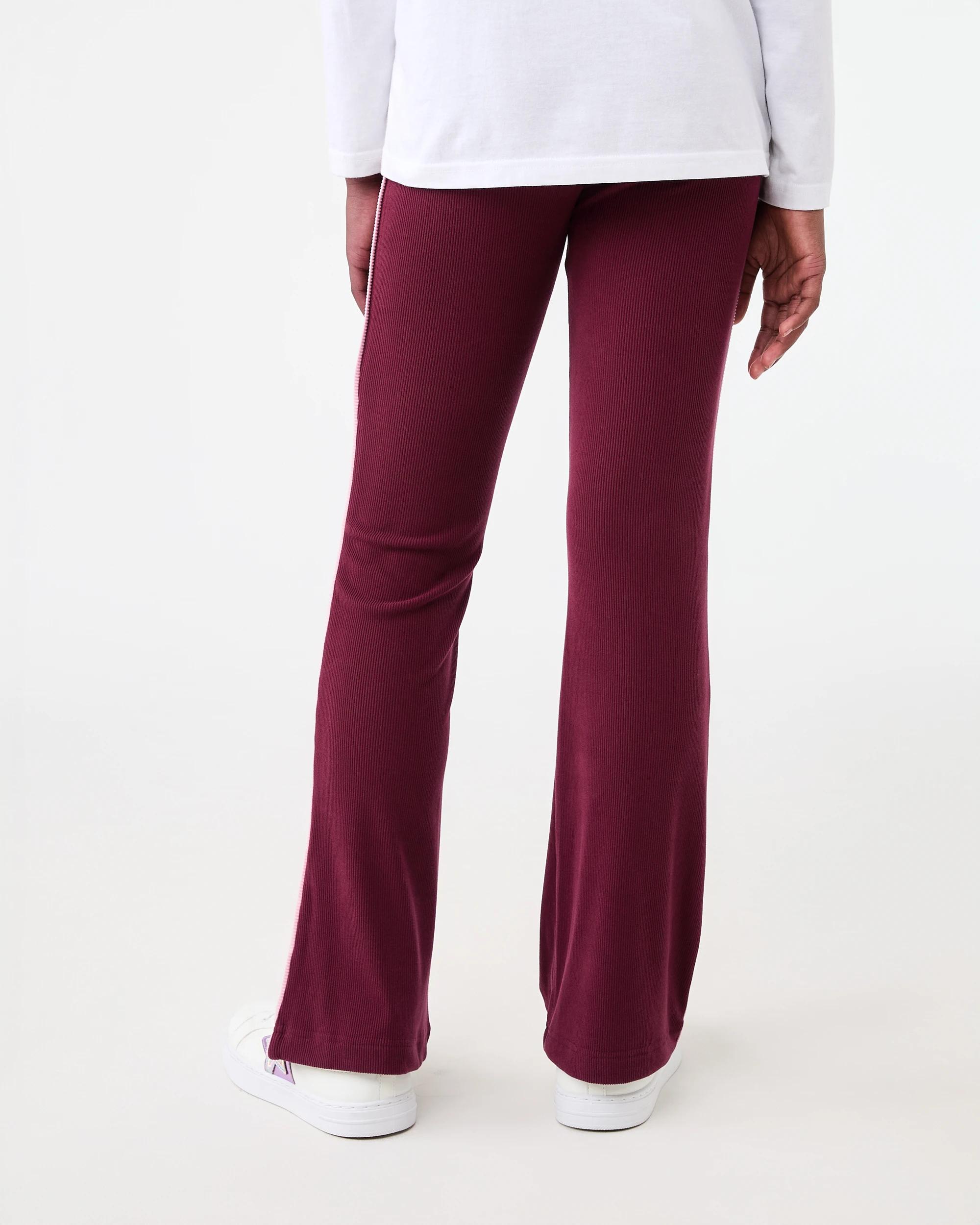 2 Contrast Rib Flare Leggings Windsor Wn, 2 of 5