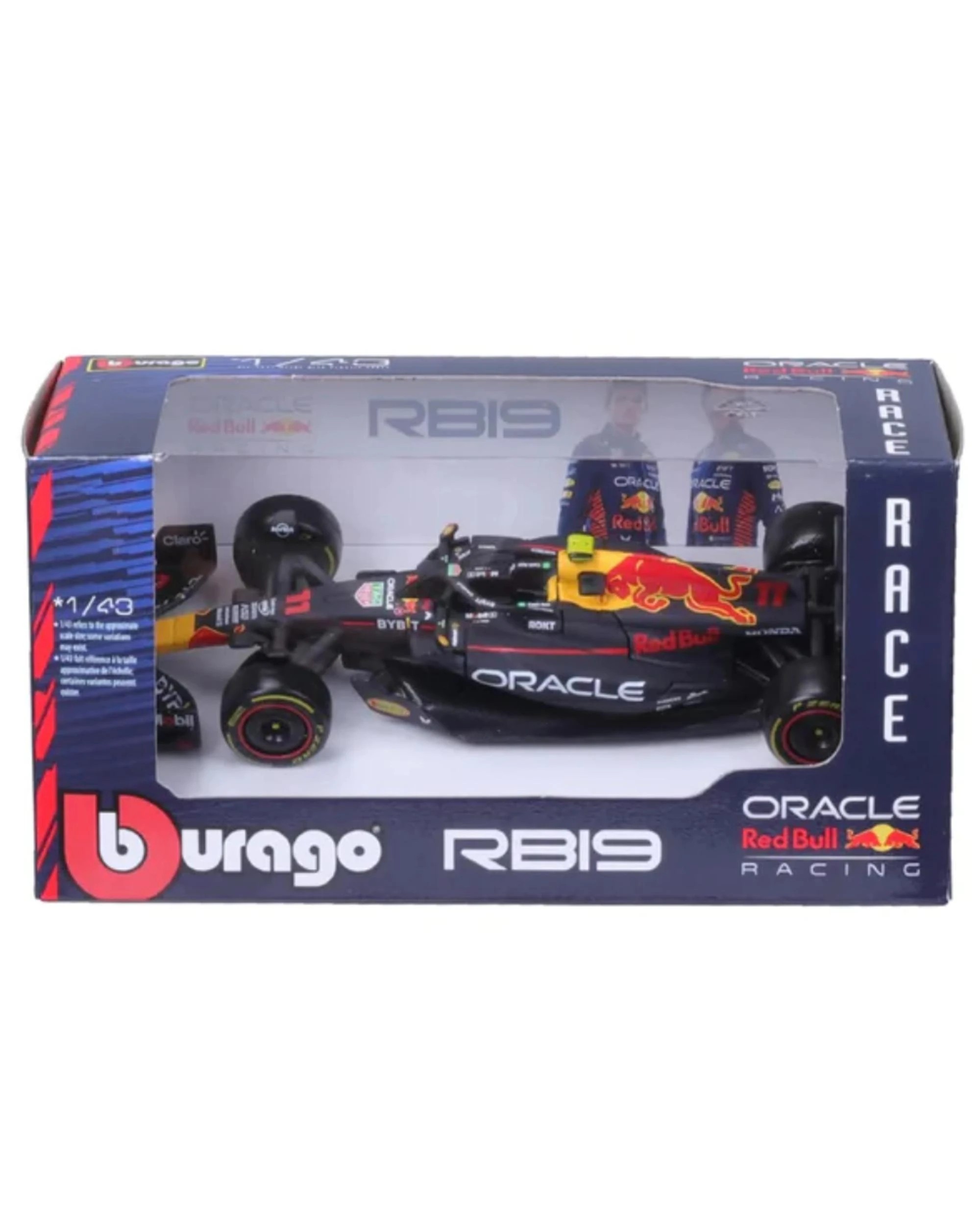 1 Bburago Formula Racing 2023 Red Bull Racing RB-19 #11 Sergio Perez 1:43 Scale Diecast Vehicle, 1 of 2
