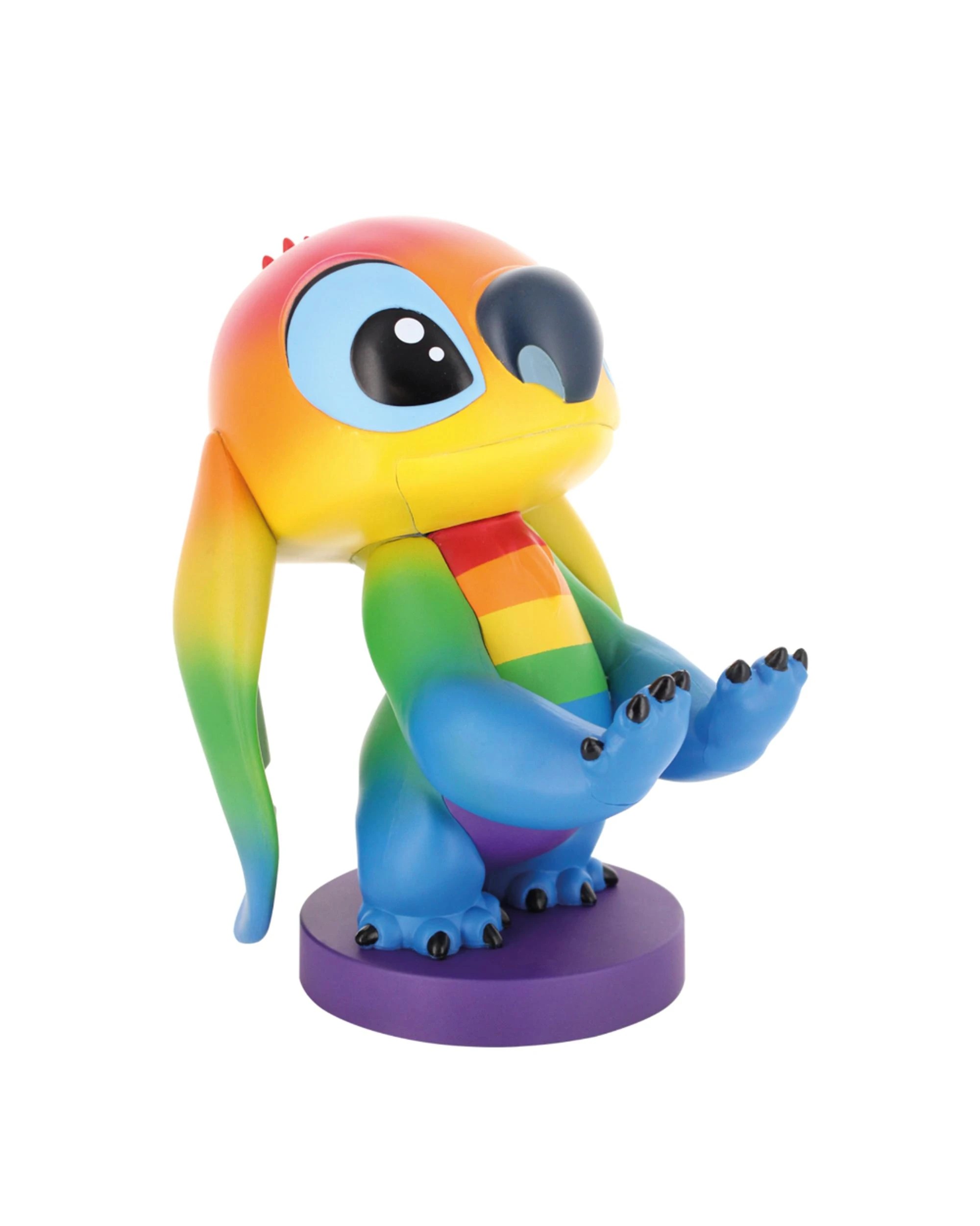 1 Cable Guys Disney Lilo and Stitch Rainbow Stitch Phone and Controller Holder, 1 of 7