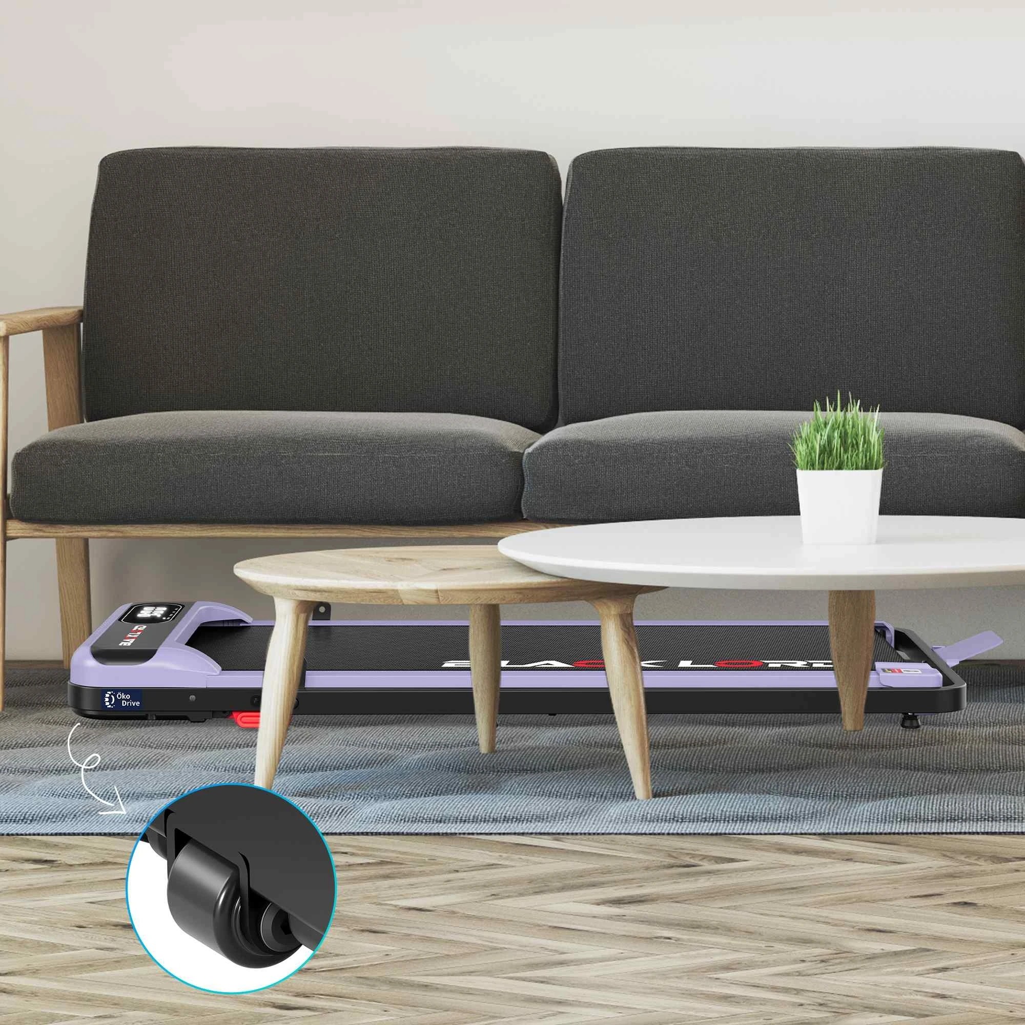 10 Black Lord Treadmill Electric Walking Pad Folding Incline Remote Control - Purple, 10 of 10
