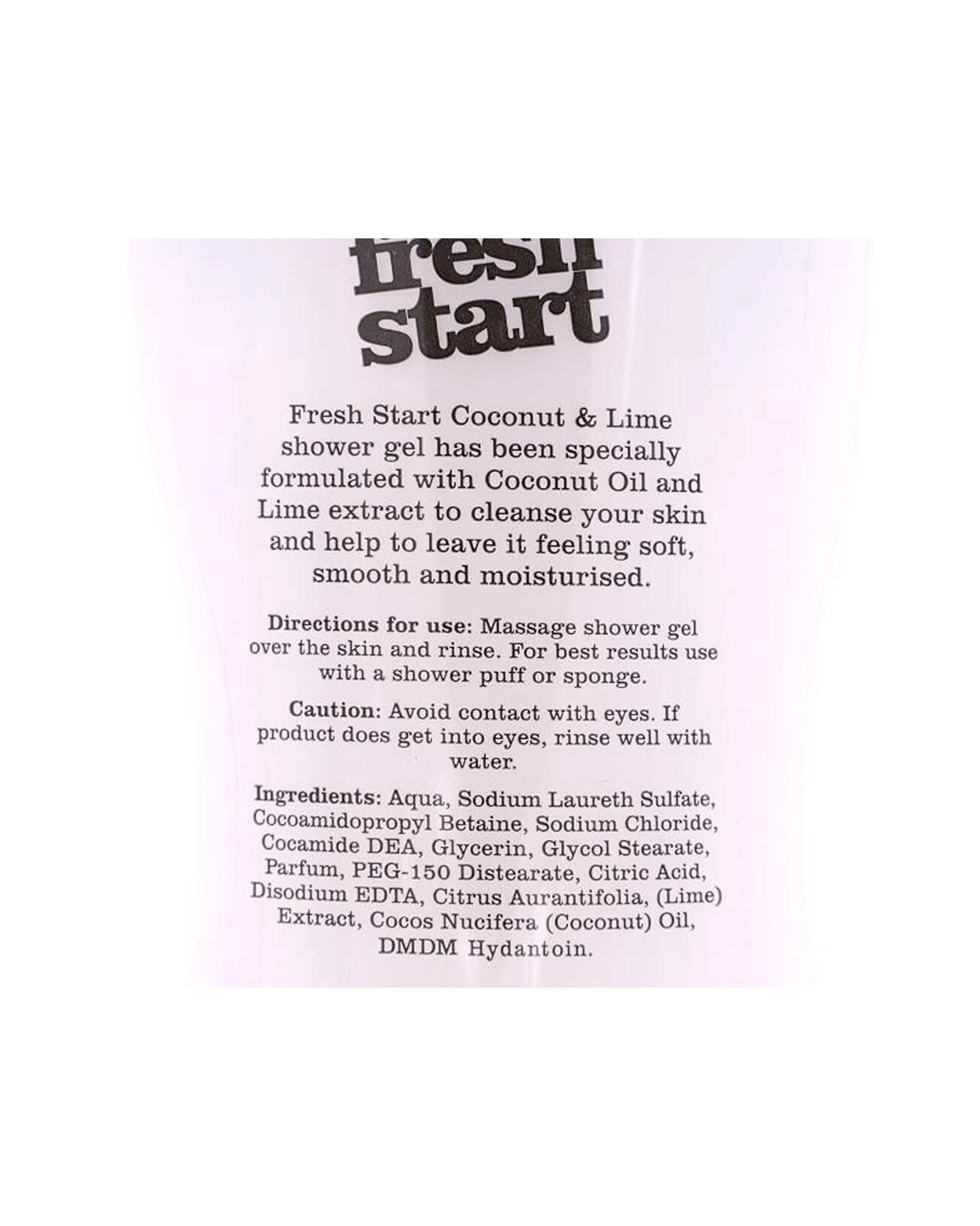 6 Fresh Start 12PK Shower Gel Body Wash Coconut & Scent 400ml - White, 6 of 6