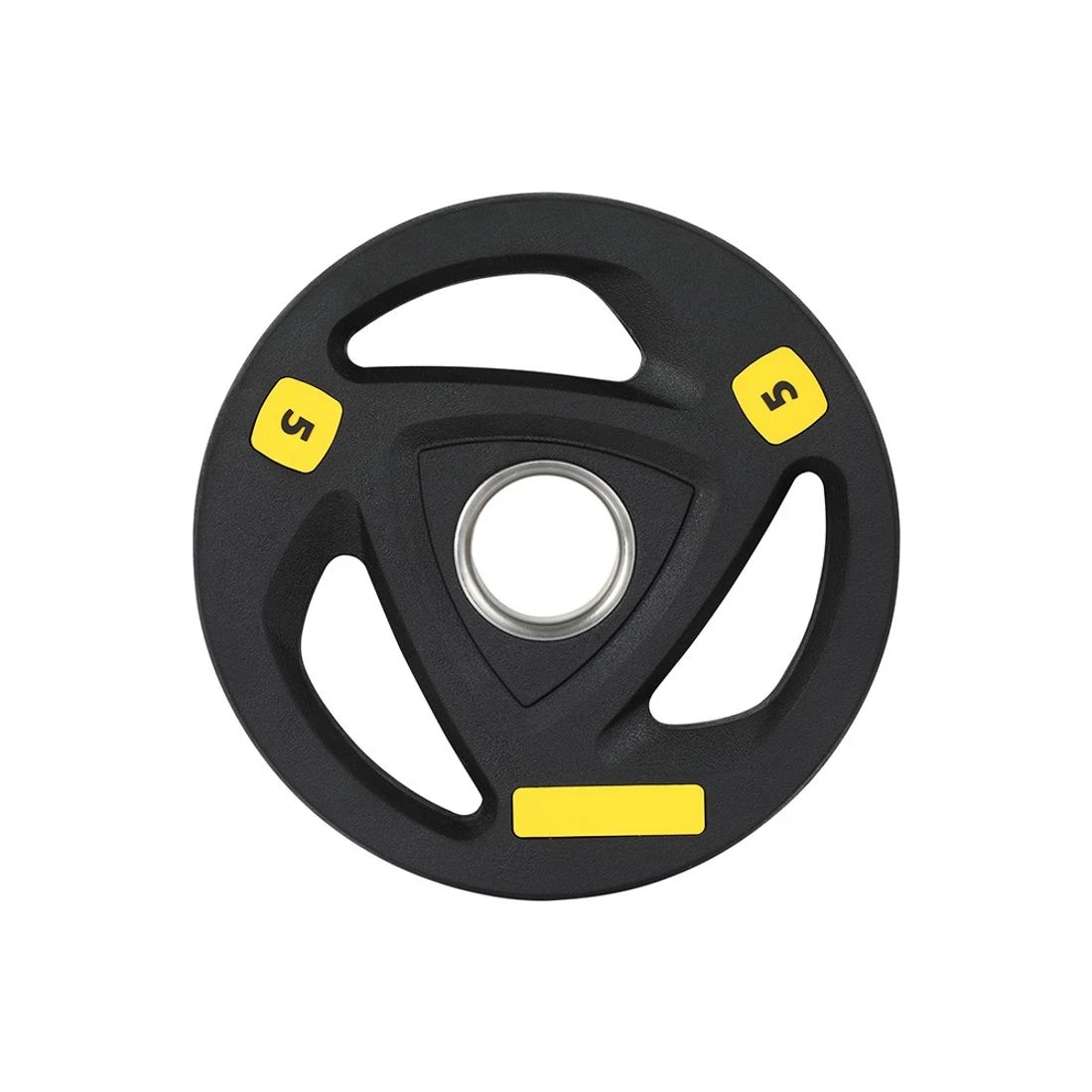 3 Everfit Weight Plates Olympic 5kg Dumbbells - Black, 3 of 6